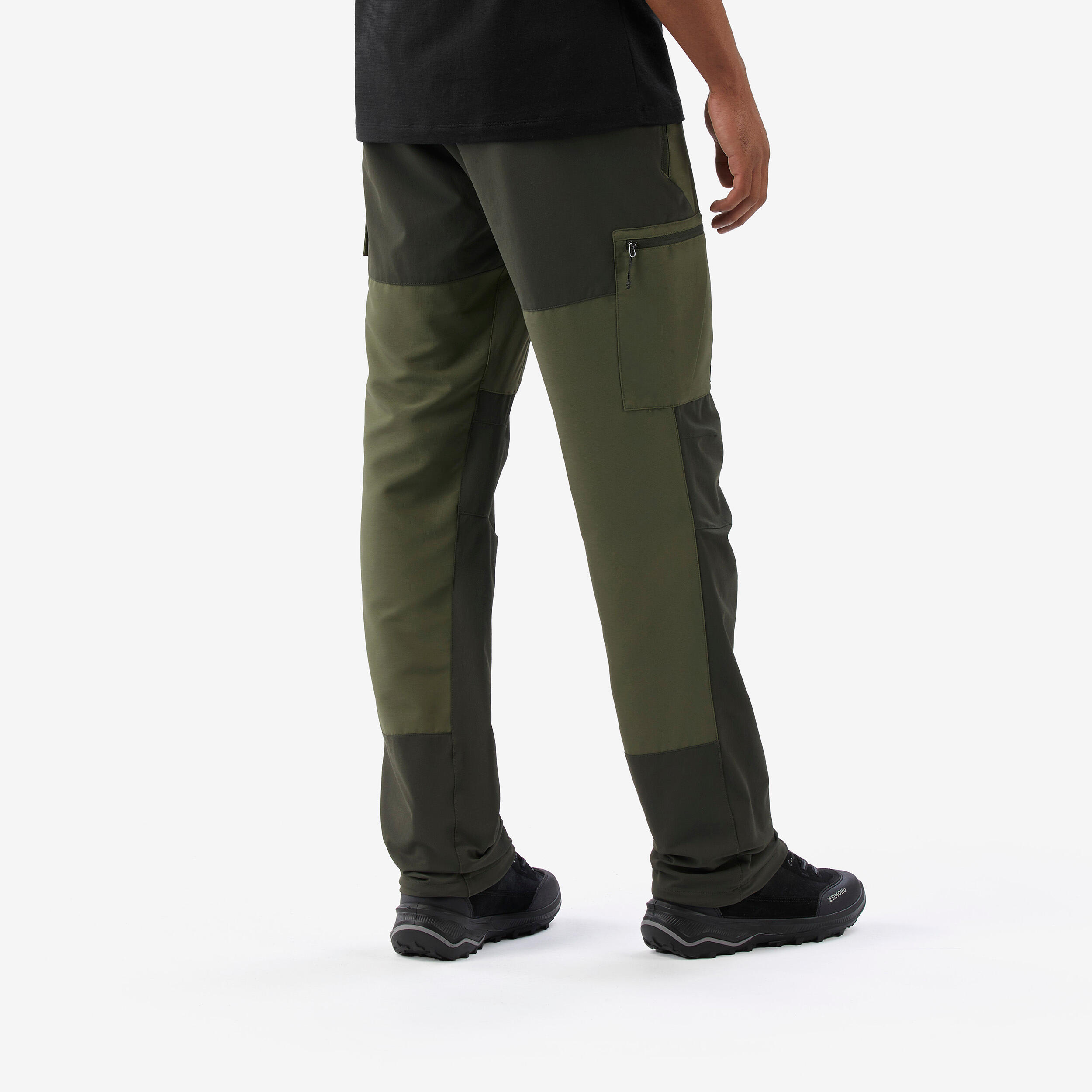 Stevige trekkingbroek voor heren MT500 kaki 4/9