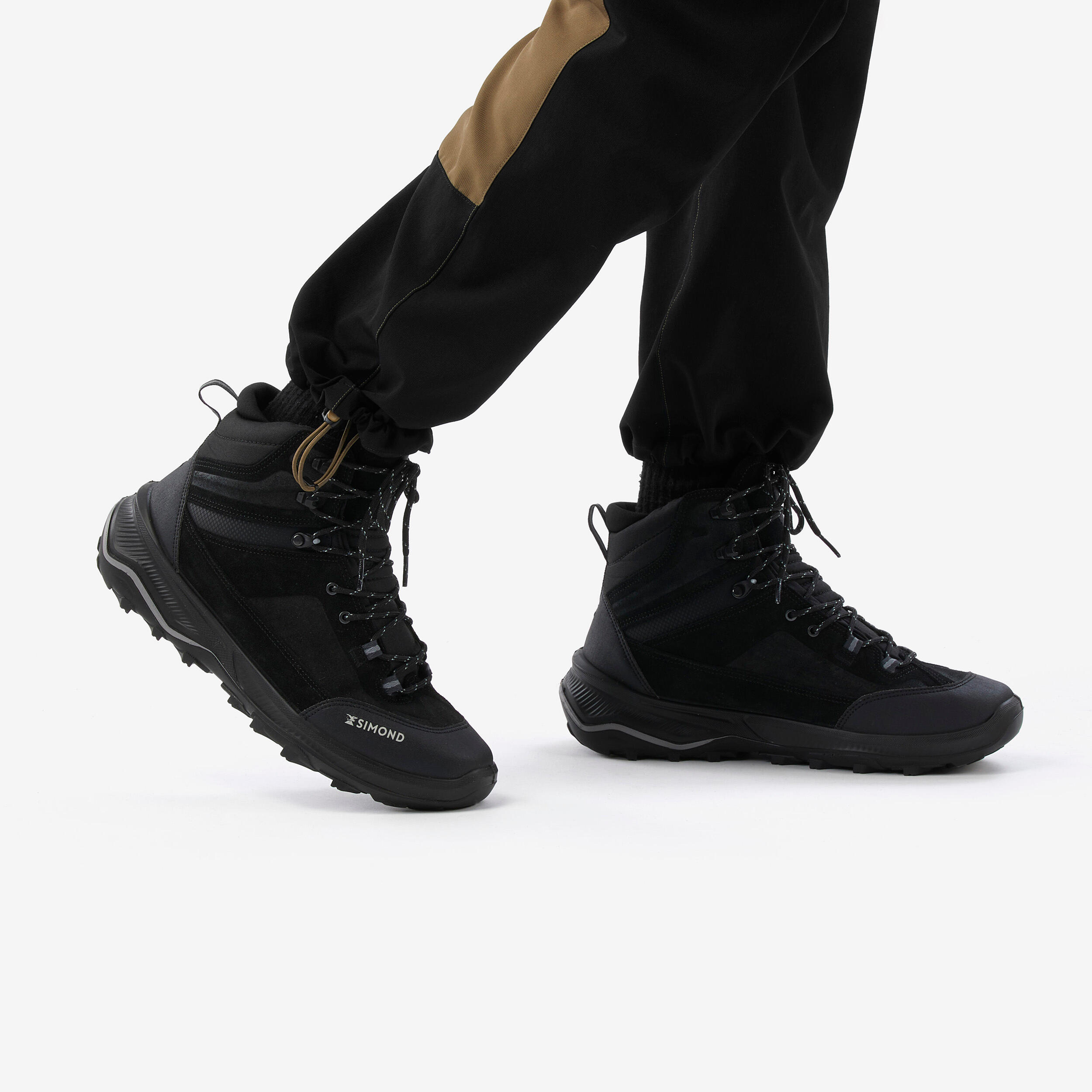 Men’s Ultra Durable Hiking Pants - MT 500 Brown - FORCLAZ