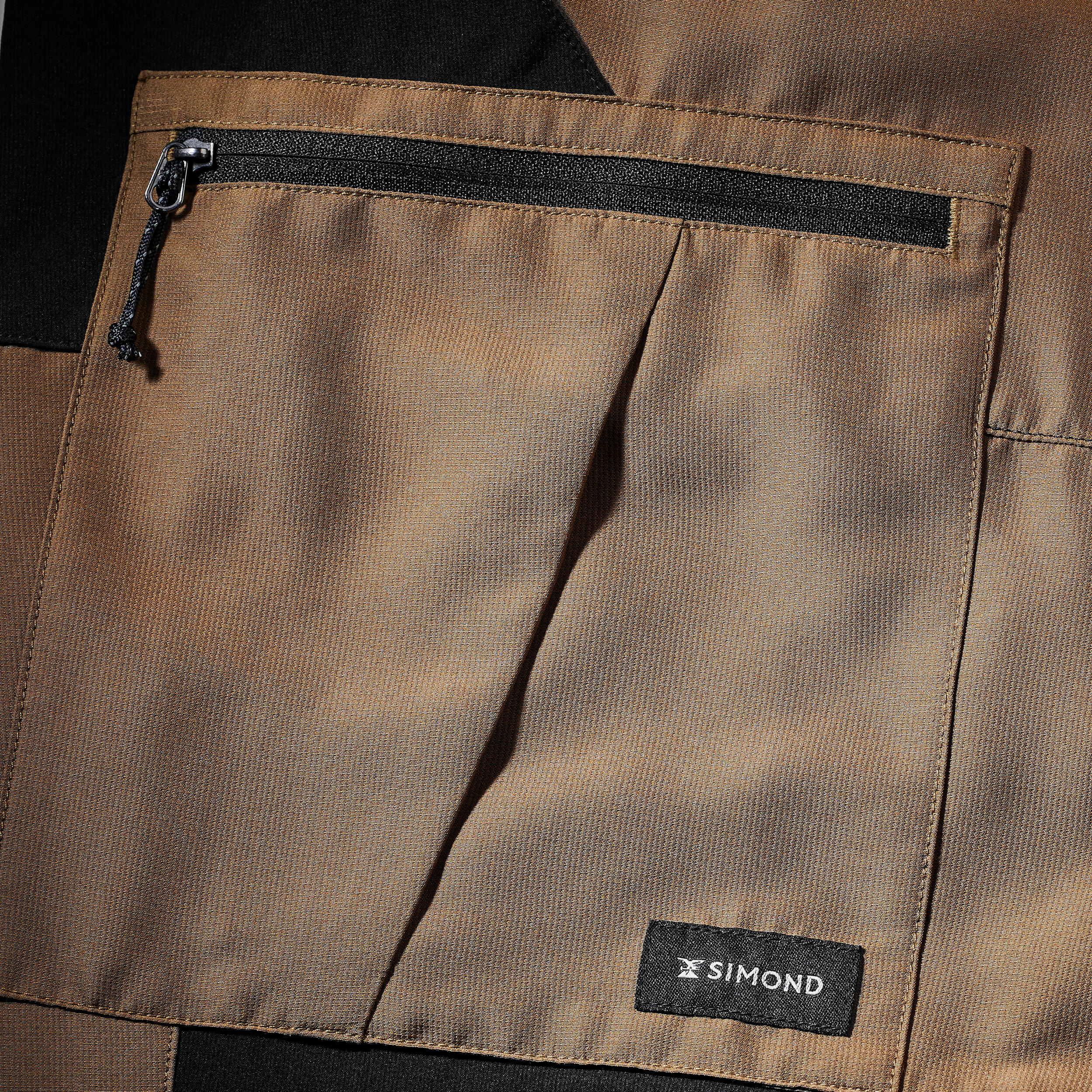 Pantalon de randonnée résistant homme - MT500 marron - FORCLAZ