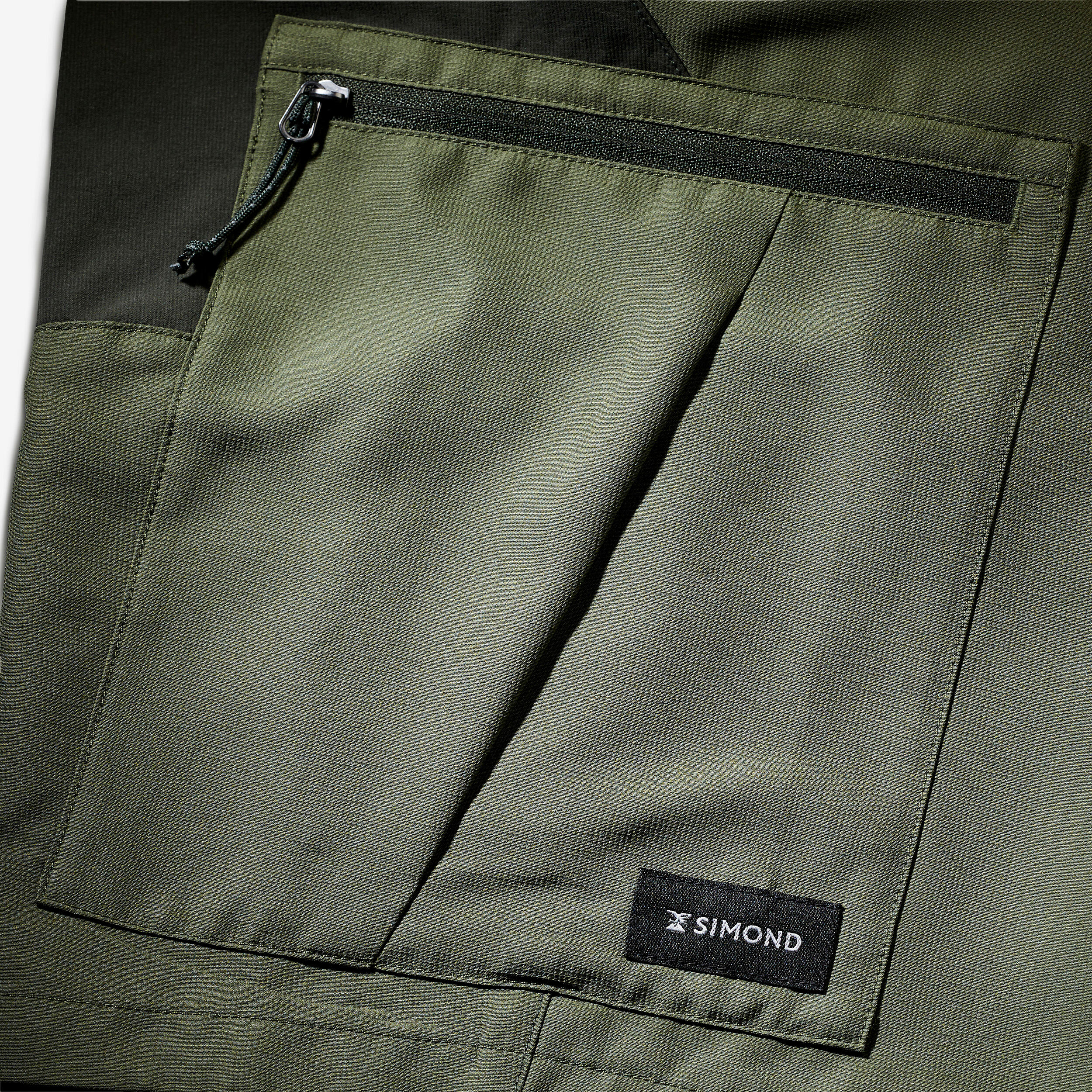 Men's Durable Trekking Shorts MT500 - Khaki - Image 8