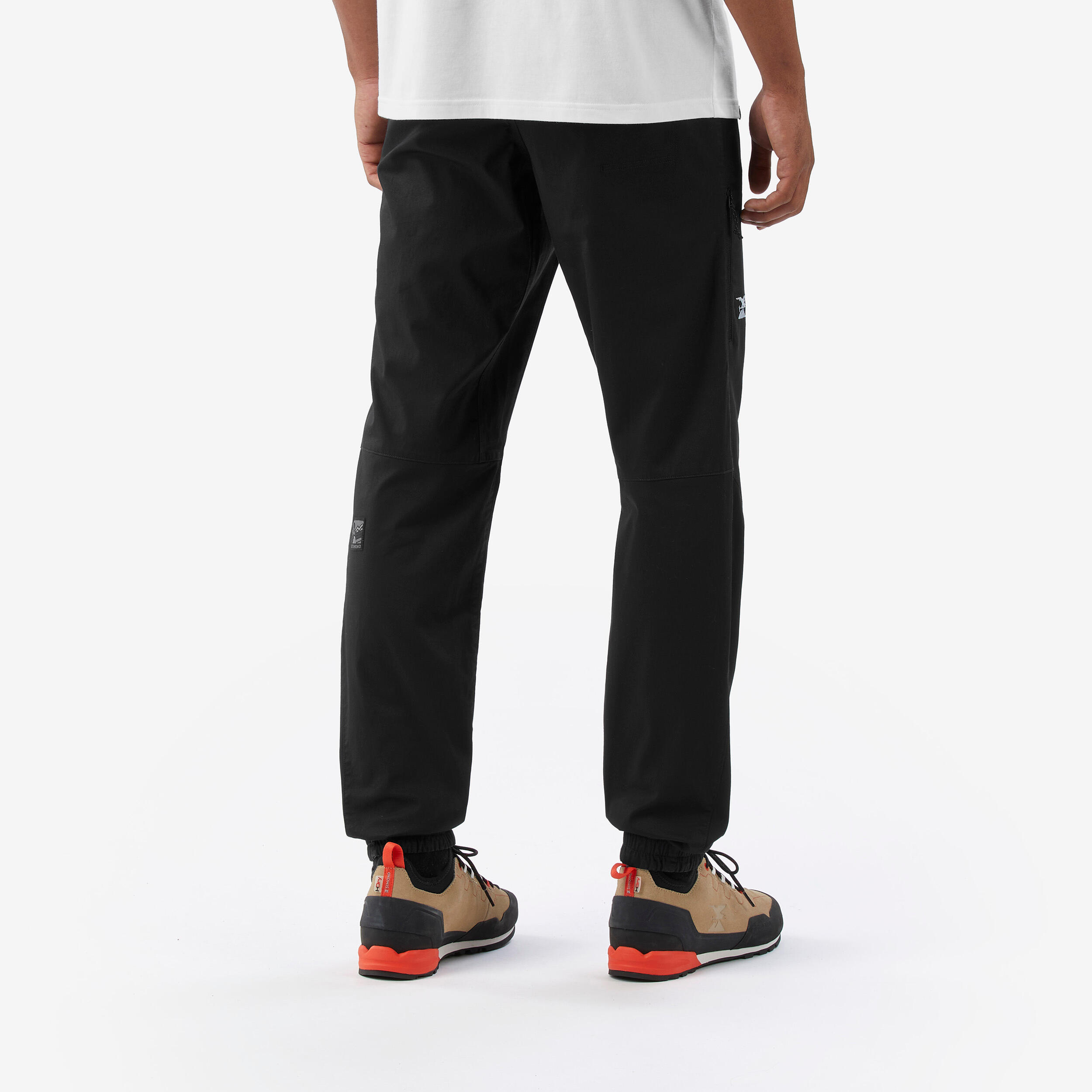 Men’s climbing cotton trousers Vertika - Black