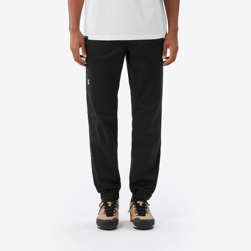Pantalon d'escalade en coton Vertika Homme - noir