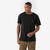 T-shirt manches courtes 100 % laine mérinos homme, Merino 100% noir