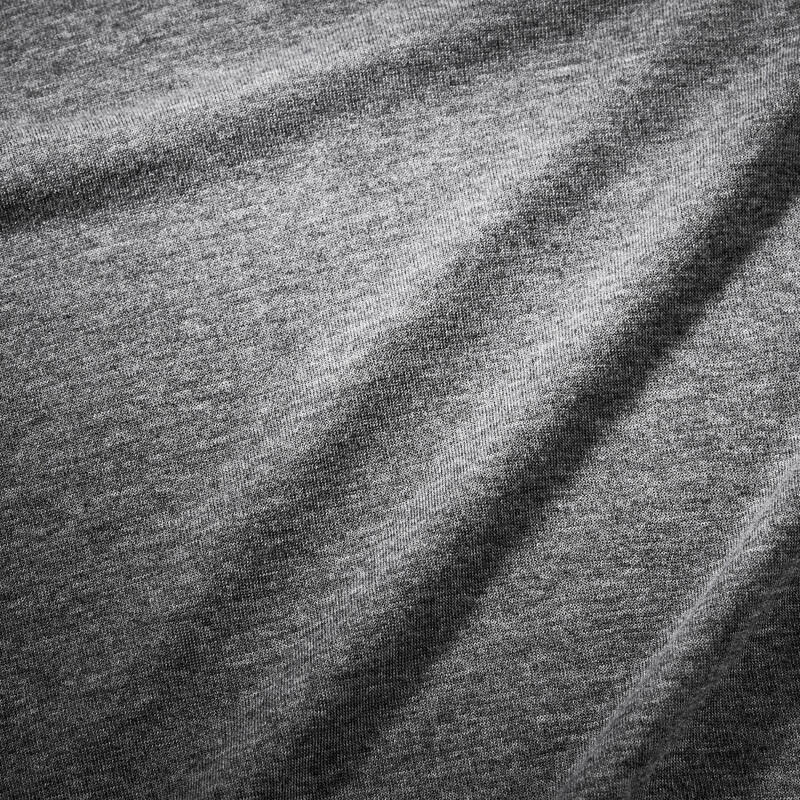 T-shirt manches courtes lyocell et laine mérinos homme, Merino Fresh gris