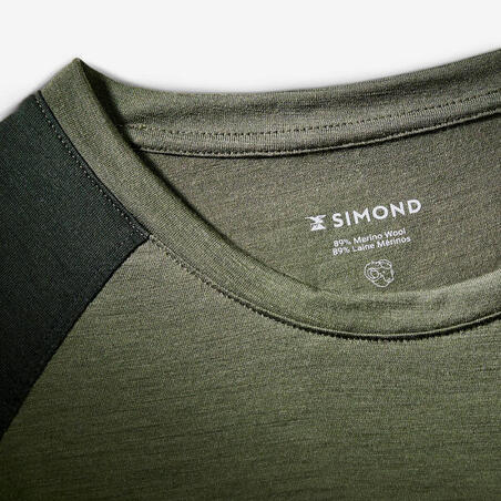 Футболка чоловіча Merino Resist з мериносової вовни хакі