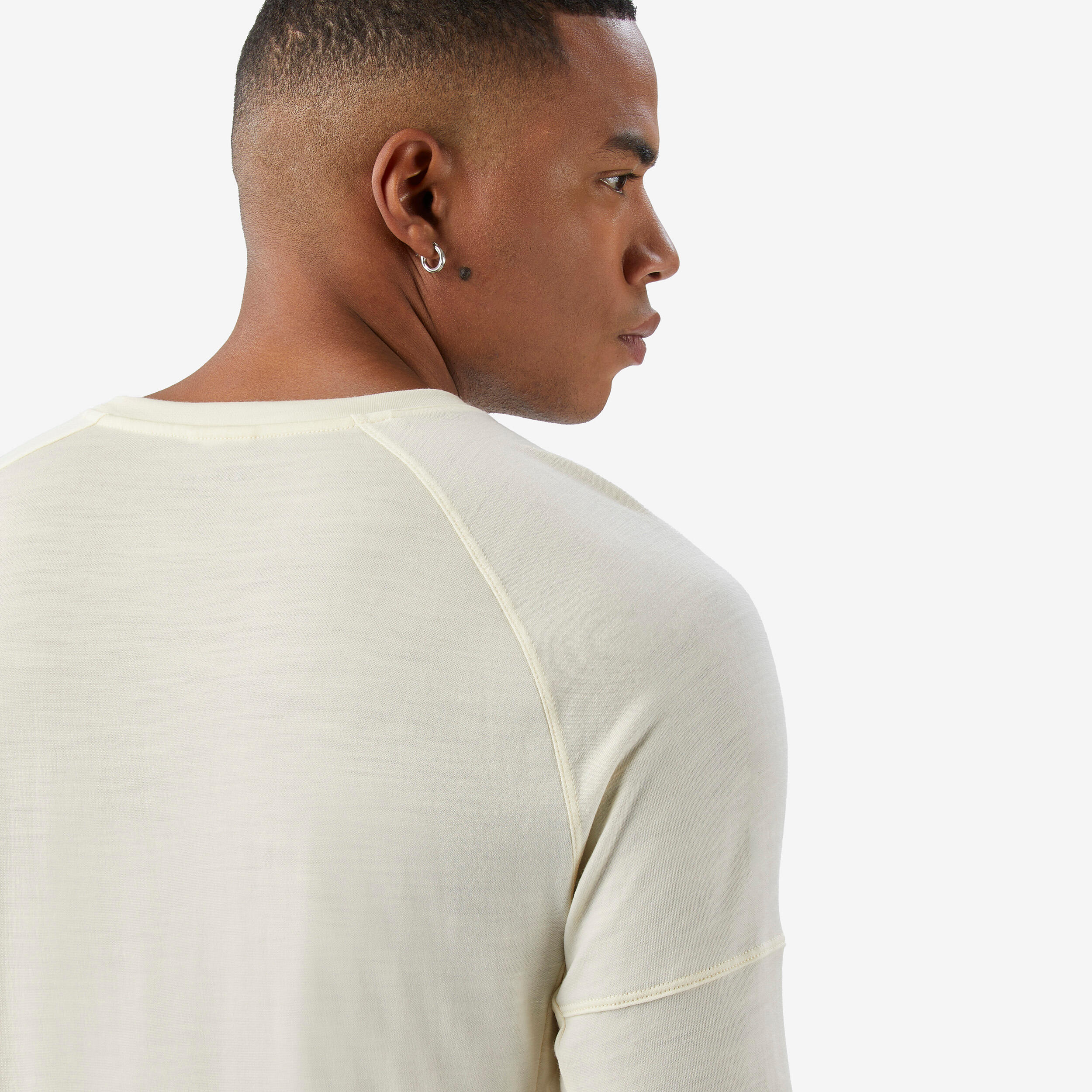 Maglia Termica Uomo In Lana Merinos 100% - Leggera, Anti-odore, Per Escursionismo - Foto 12