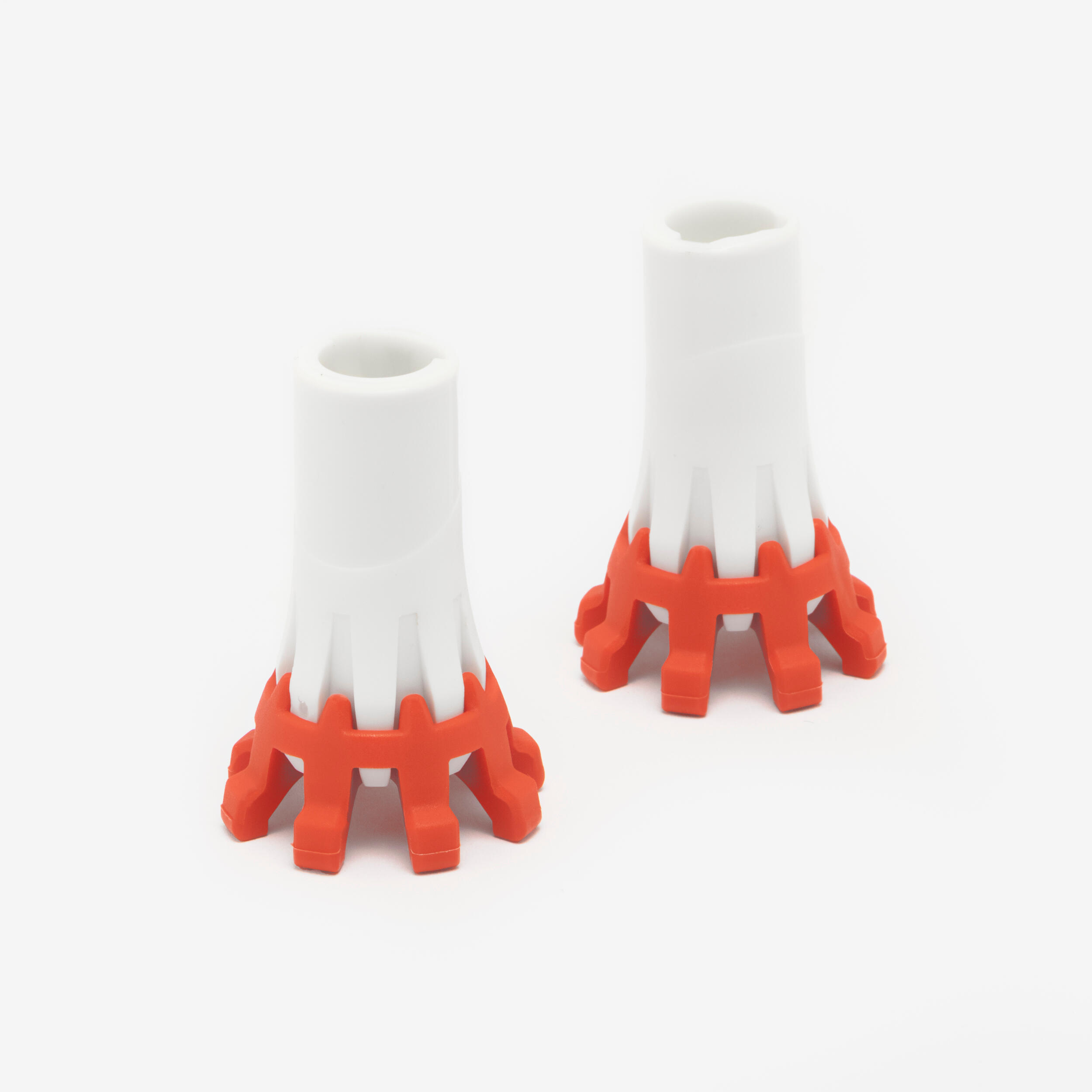 Trailstokken Outdoor Carbon 4 geel/rood 10/10