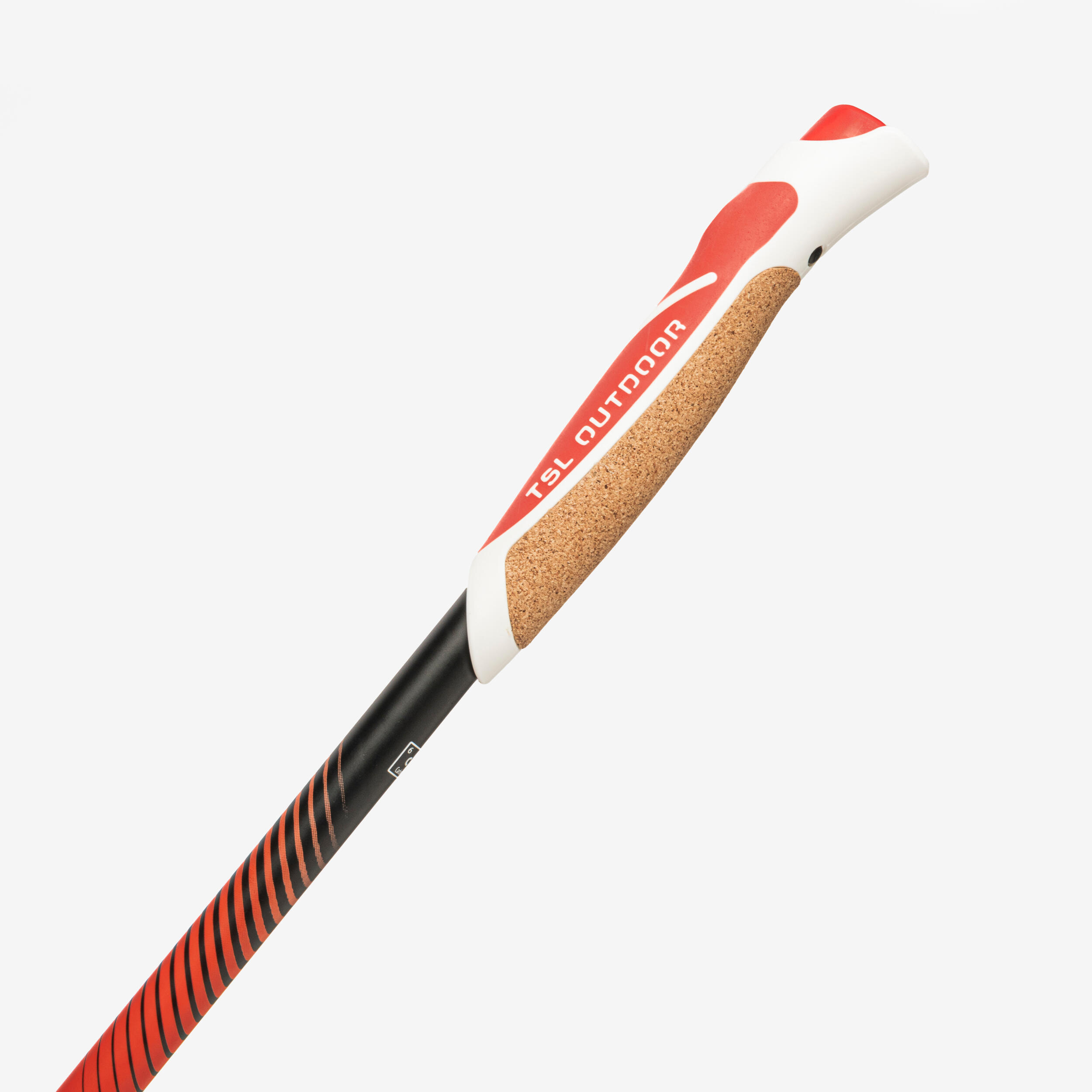 Trailstokken Outdoor Carbon 4 geel/rood 6/10