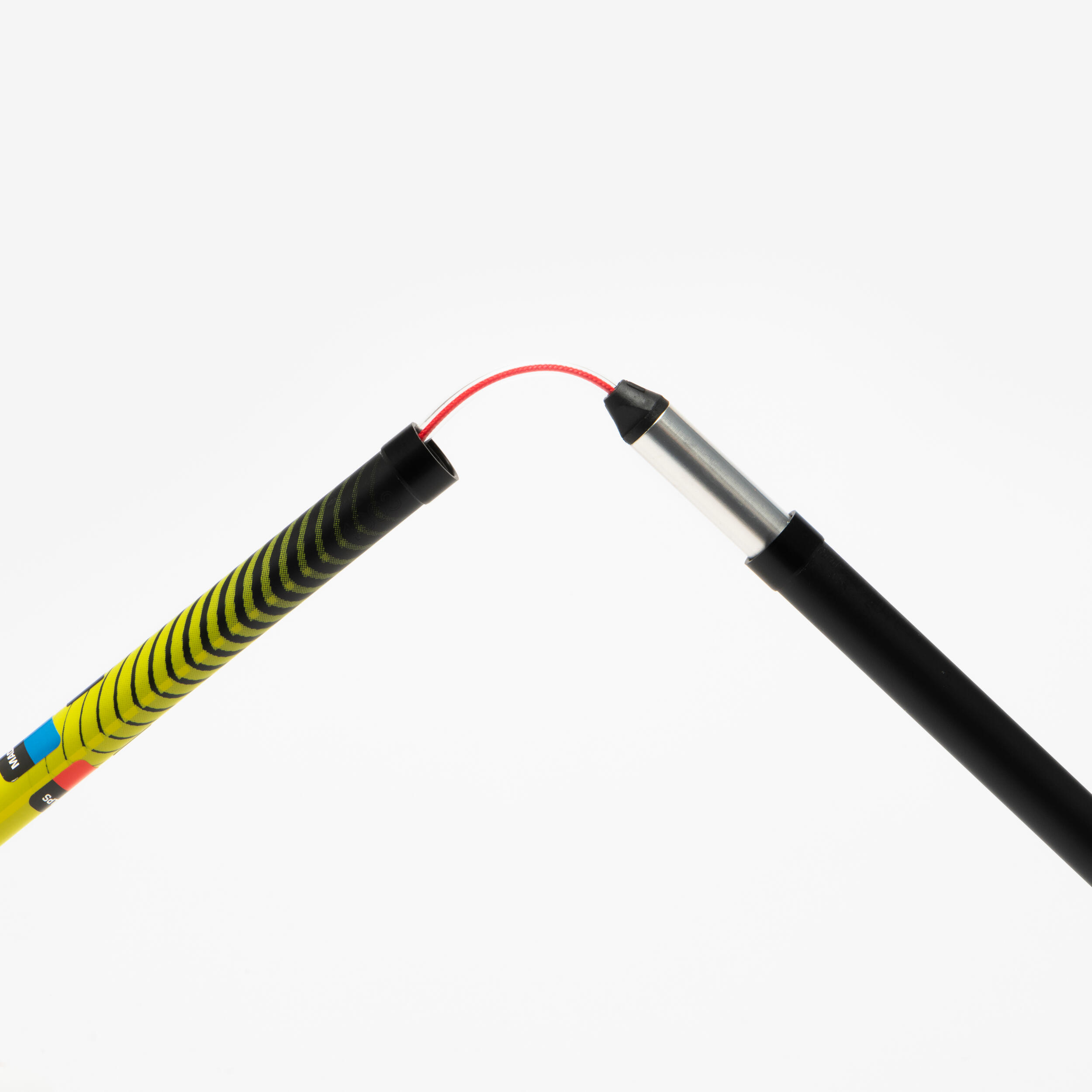 Trailstokken Outdoor Carbon 4 geel/rood 5/10