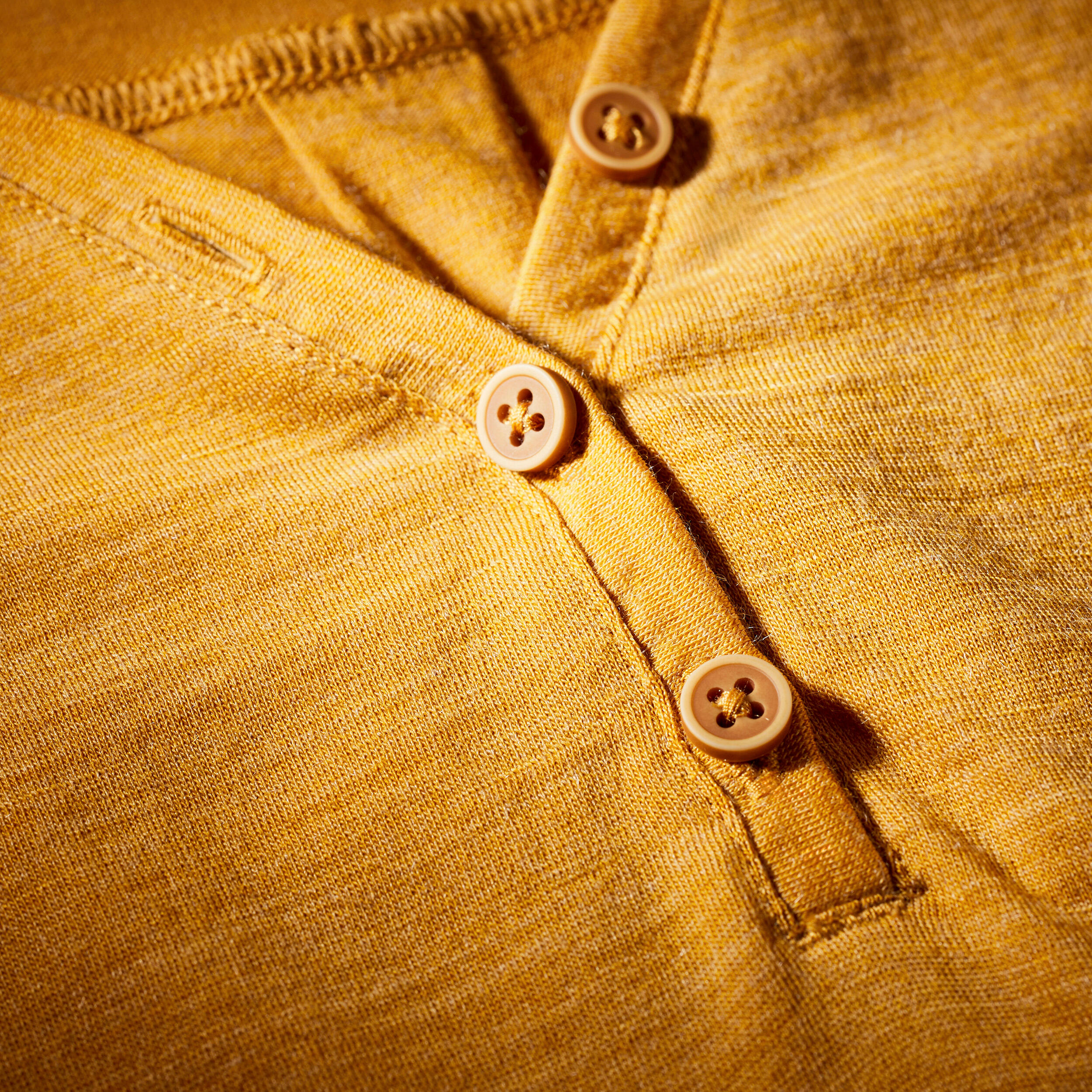 Merino top voor dames Fresh geel 7/9
