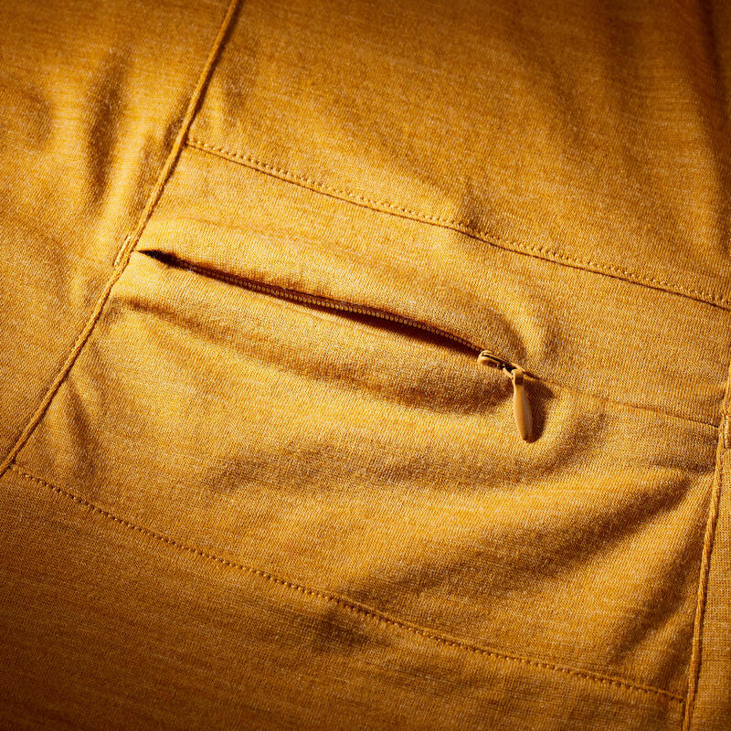 Débardeur en laine mérinos femme, Merino Fresh jaune