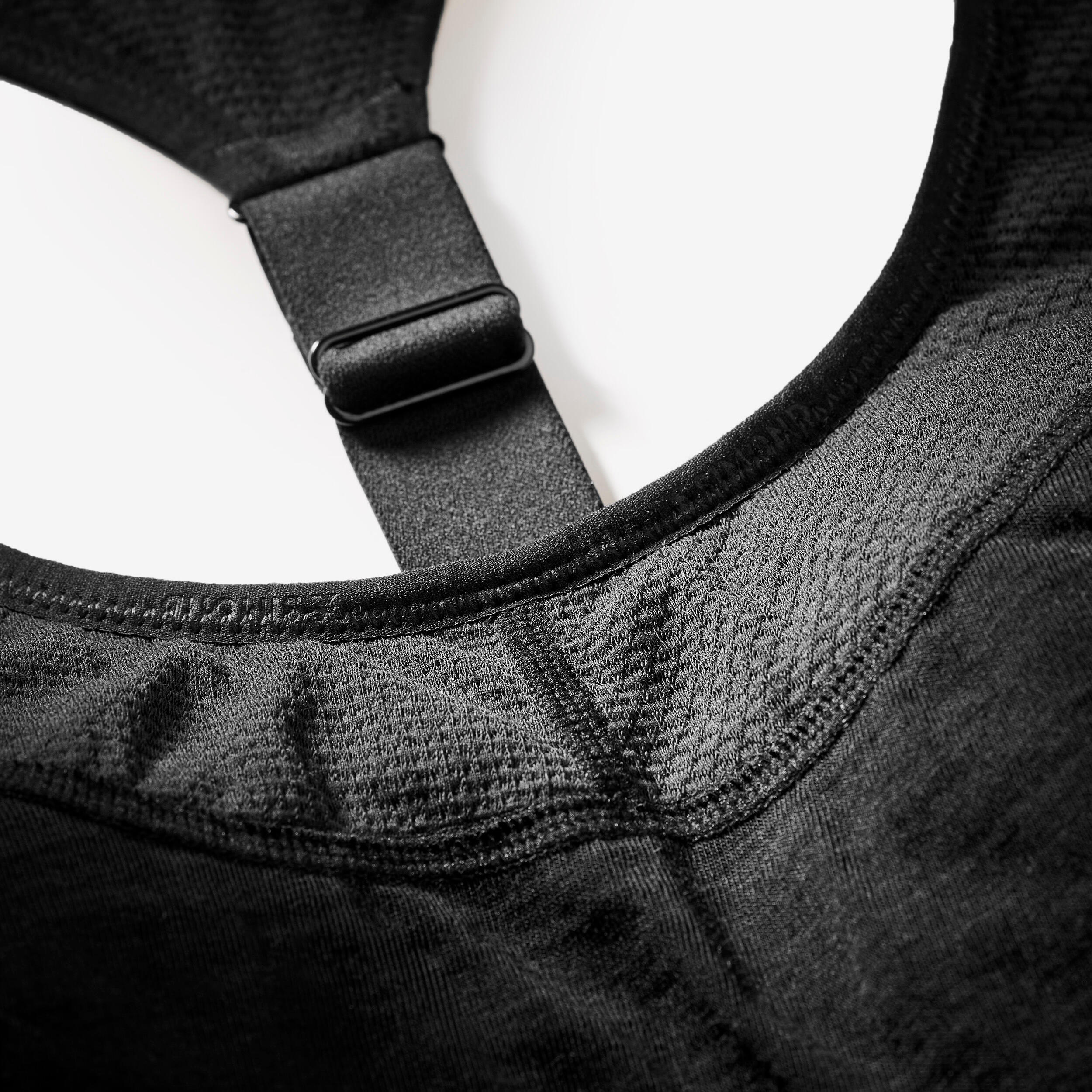 Brassière de randonnée en laine mérinos - Trek 500 noir 6/8