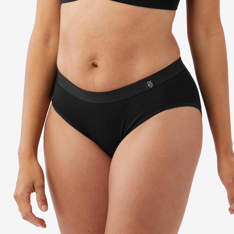 Culotte en laine mérinos de trek montagne - MT500