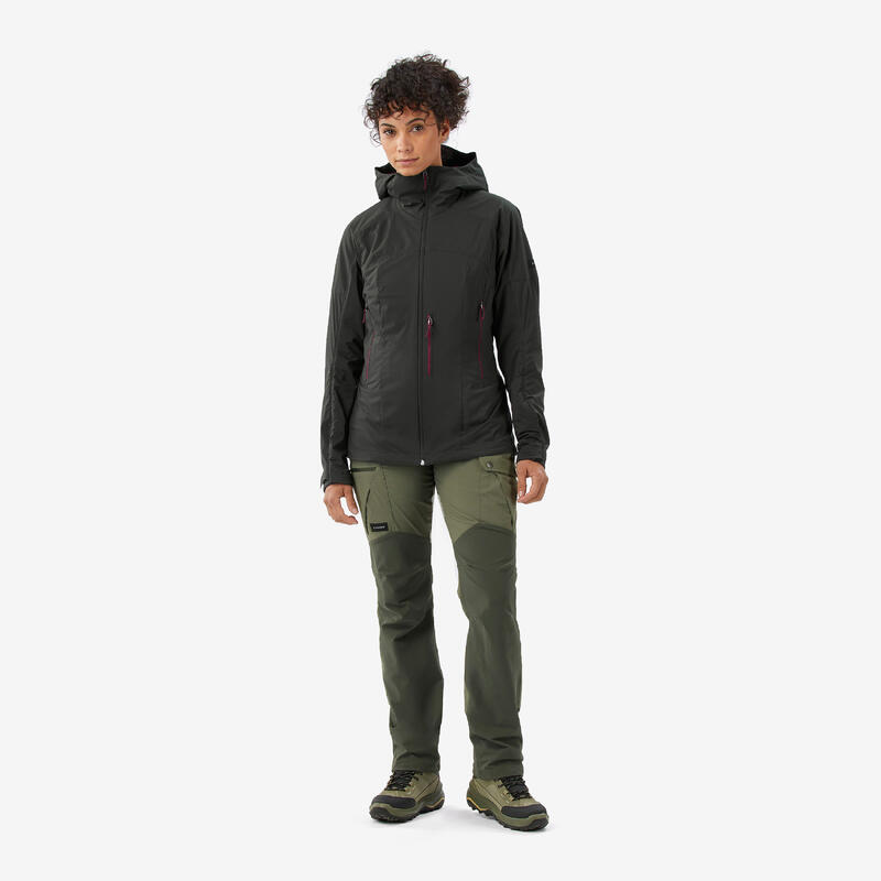 Kurtka turystyczna damska MT900 Softshell