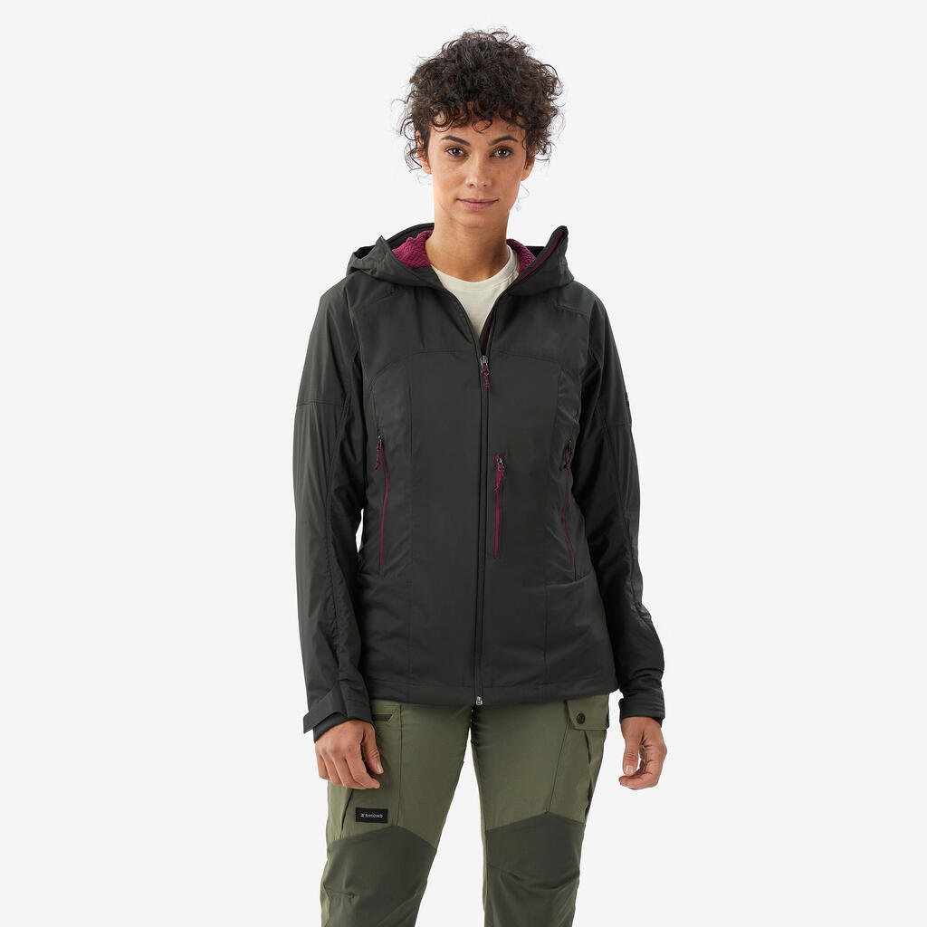 Kaki zelena ženska softshell jakna MT900