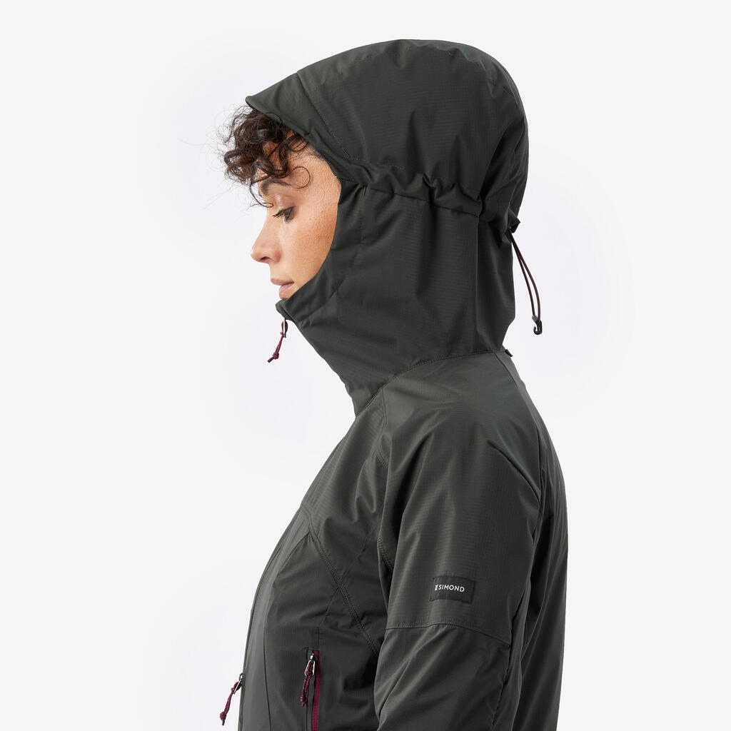 Jakna softshell  MT900 vetroodbojna  topla ženska - kaki