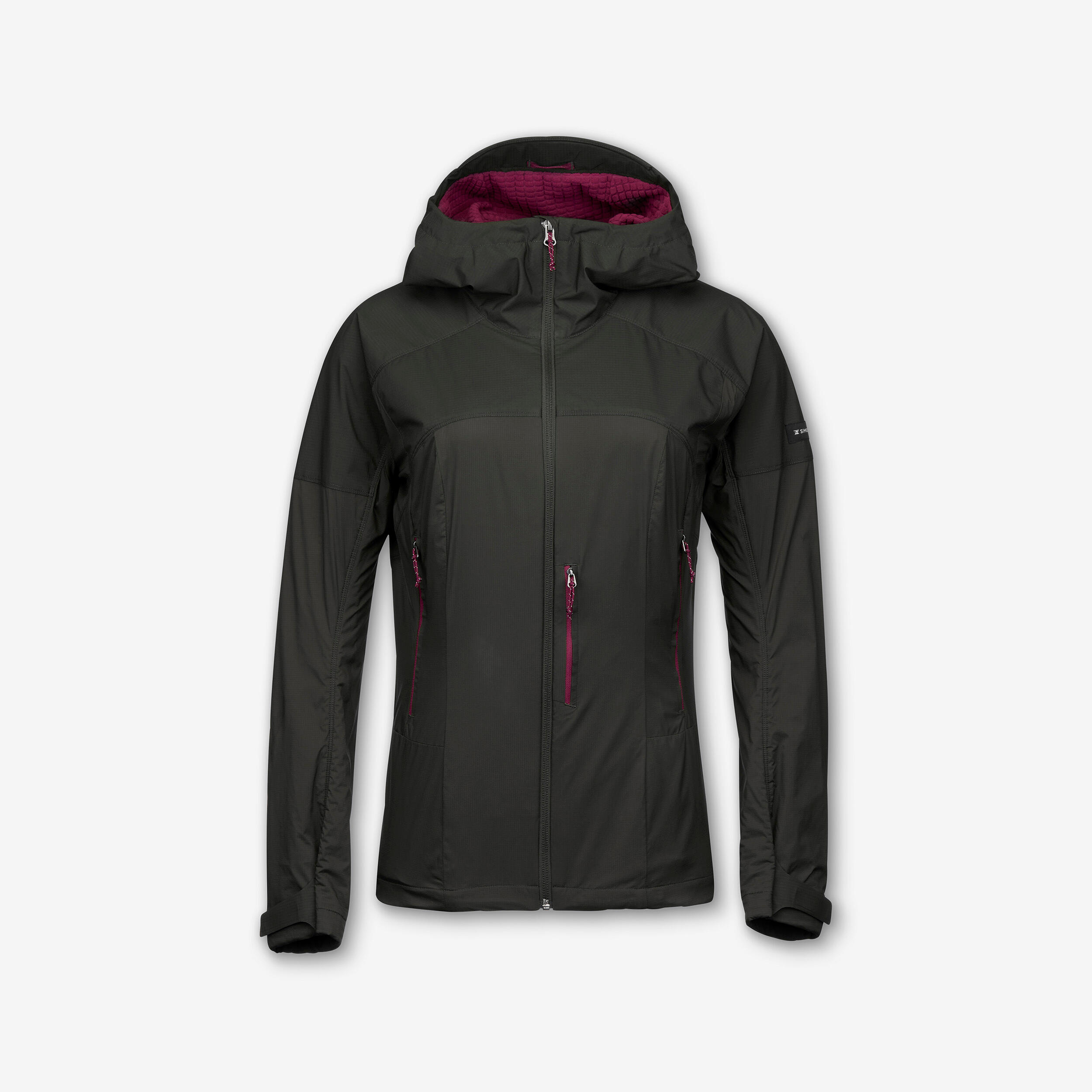 Softshell de montaña y trekking perlante cortavientos Mujer Forclaz MT900 7/7