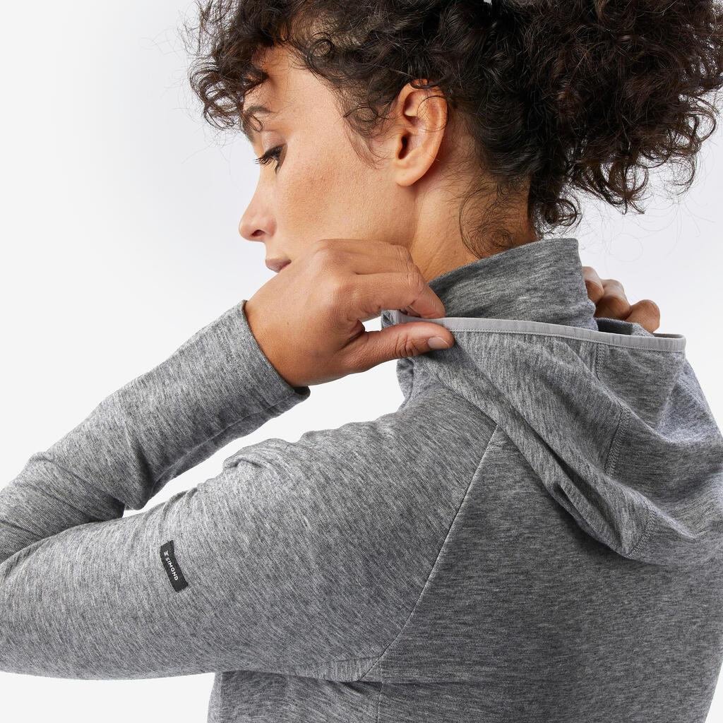 Women's Merino and Lyocell Hooded Jacket Merino Fresh