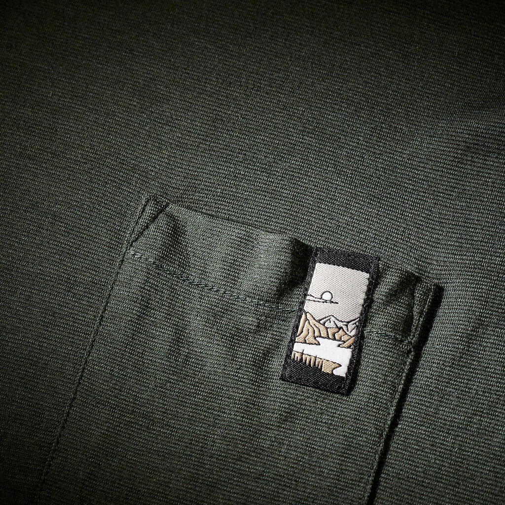 ŽENSKA MAJICA KRATKIH RUKAVA OD 100% MERINO VUNE ZELENA