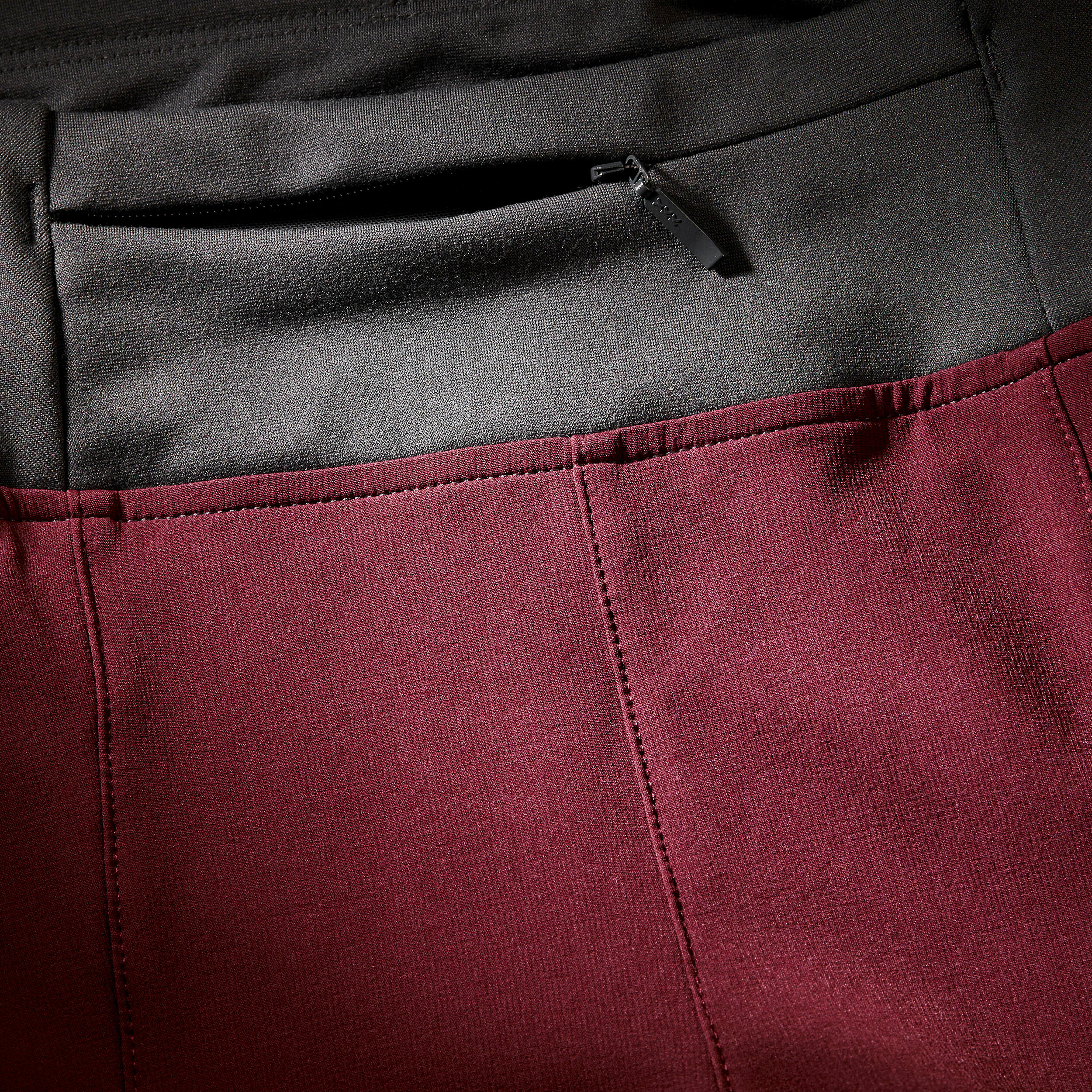 Women’s durable trekking leggings Travel 500 - brown 7/7