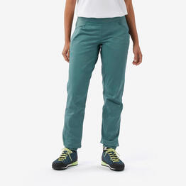 Pantalon d&#039;escalade confortable femme, Vertika Vert