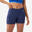 Stretch klimshort dames Edge blauw