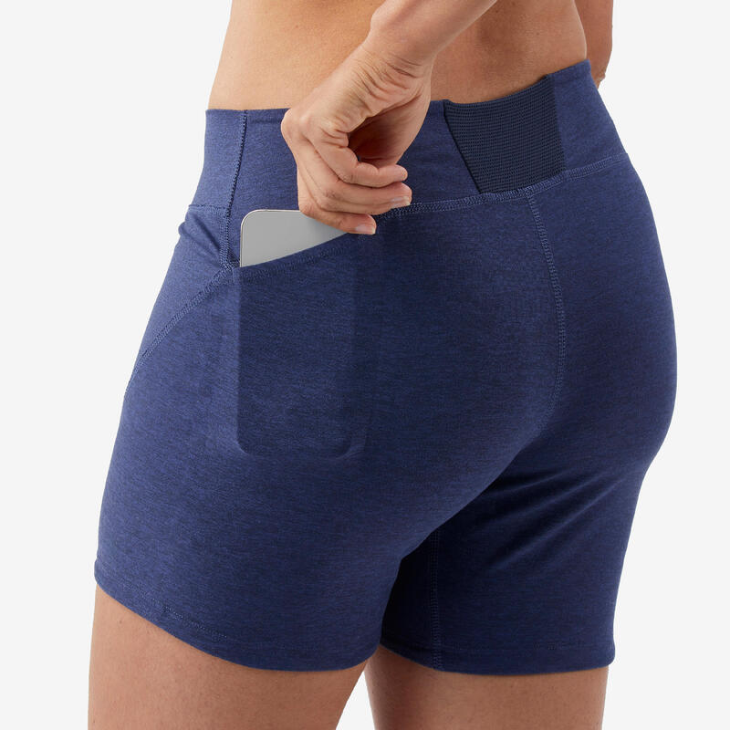 SHORT D'ESCALADE STRETCH - EDGE BLEU FEMME
