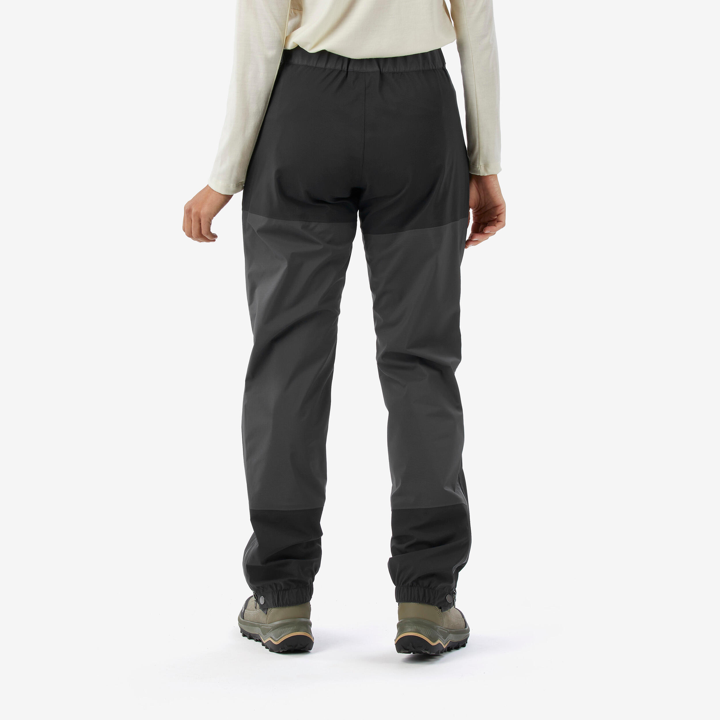 Wasserdichte Damen-Trekhose MT900, 20’000 Schmerber, Schwarz 4/10