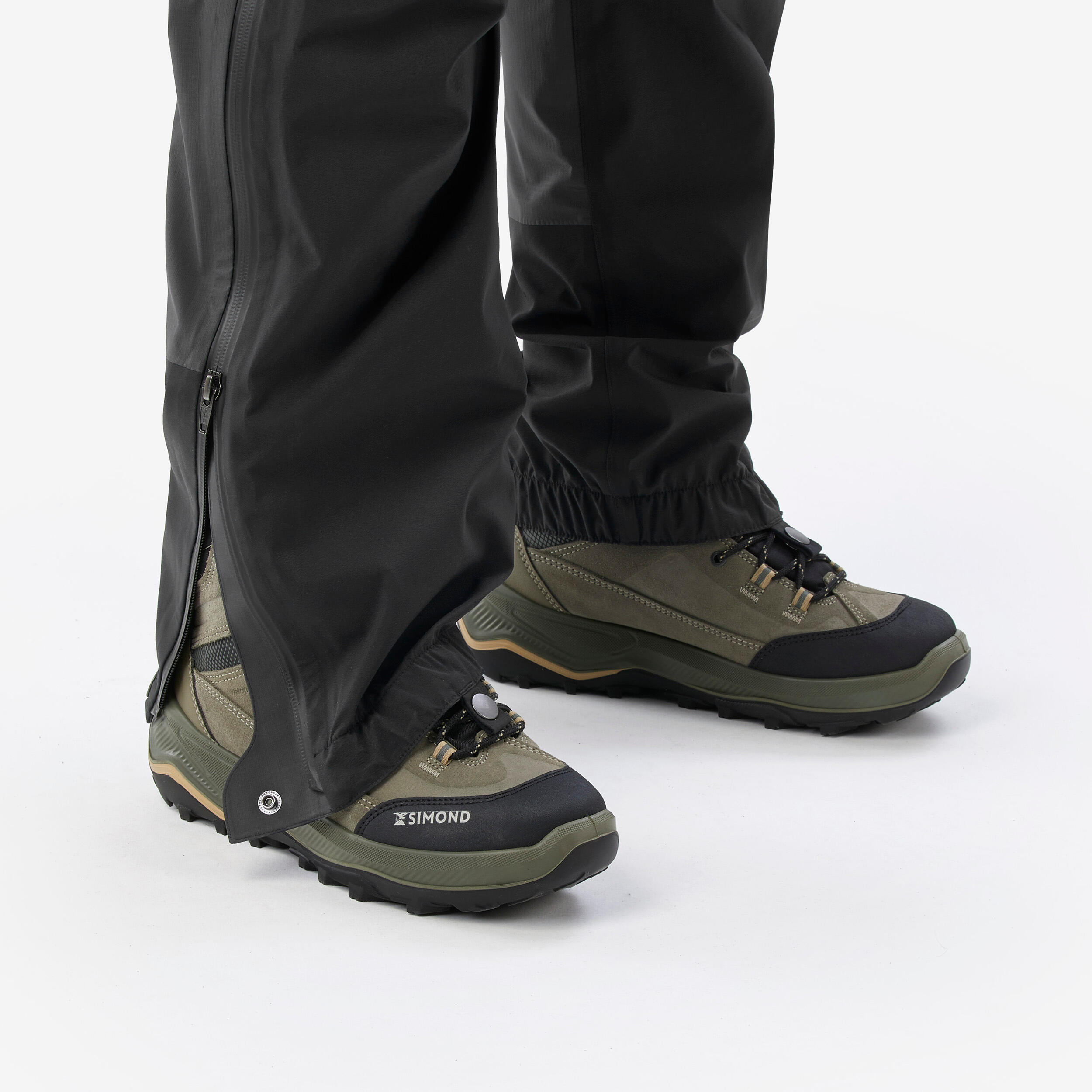 Wasserdichte Damen-Trekhose MT900, 20’000 Schmerber, Schwarz 7/10