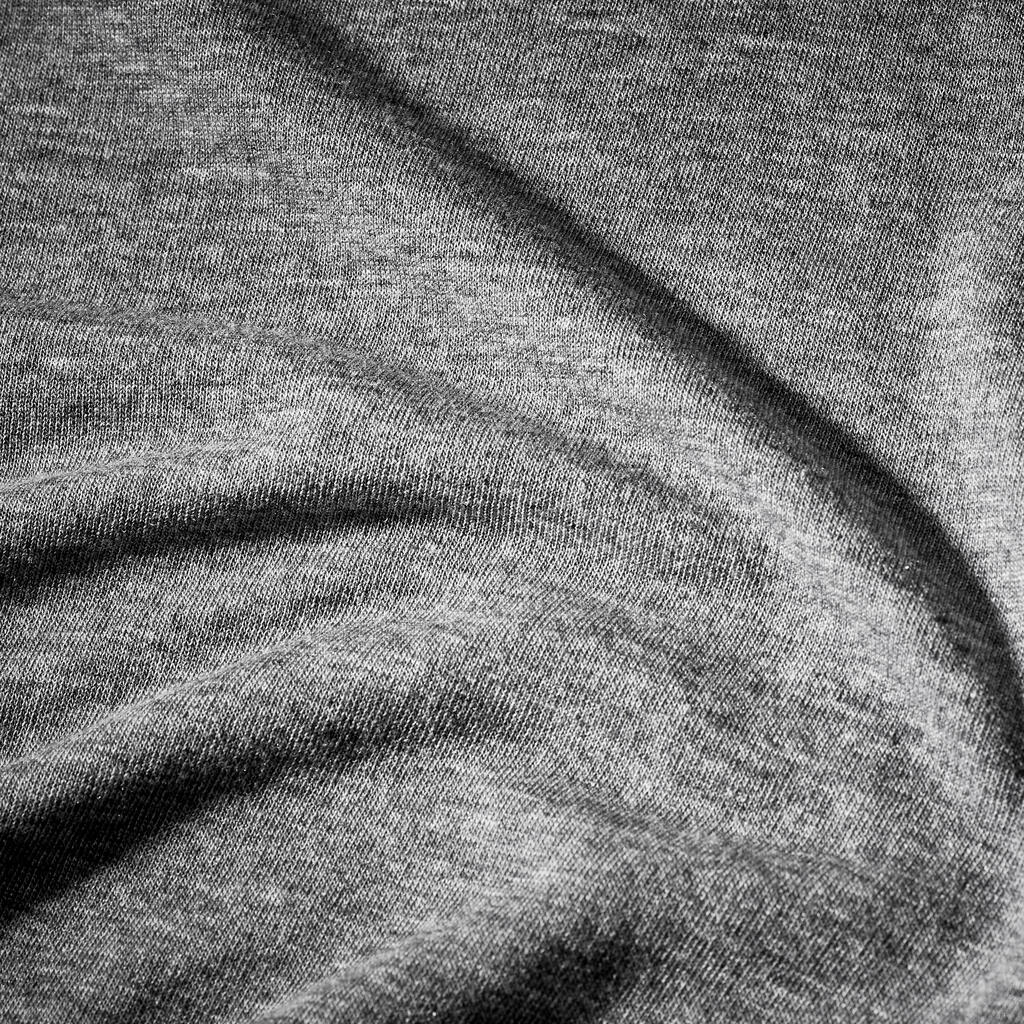 Ženska majica kratkih rukava od liocela i vune, Fresh Merino - siva
