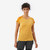 T-shirt manches courtes en laine mérinos femme, Merino Resist jaune