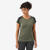 T-shirt manches courtes en laine mérinos femme, Merino Resist kaki