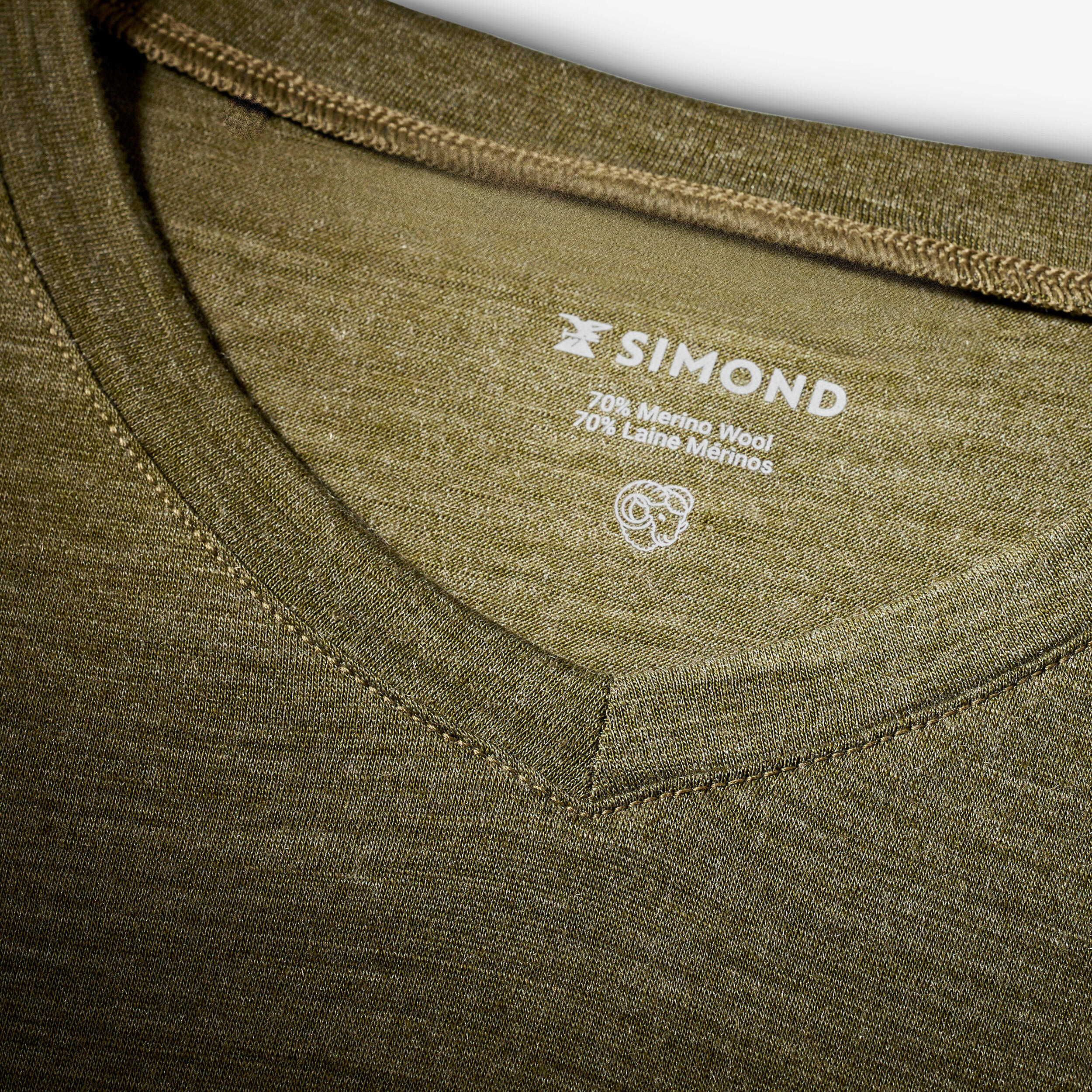 Women’s Merino wool trek & travel T-shirt, Merino Fresh - Khaki