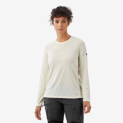 Merino shirt met lange mouwen voor dames resist
