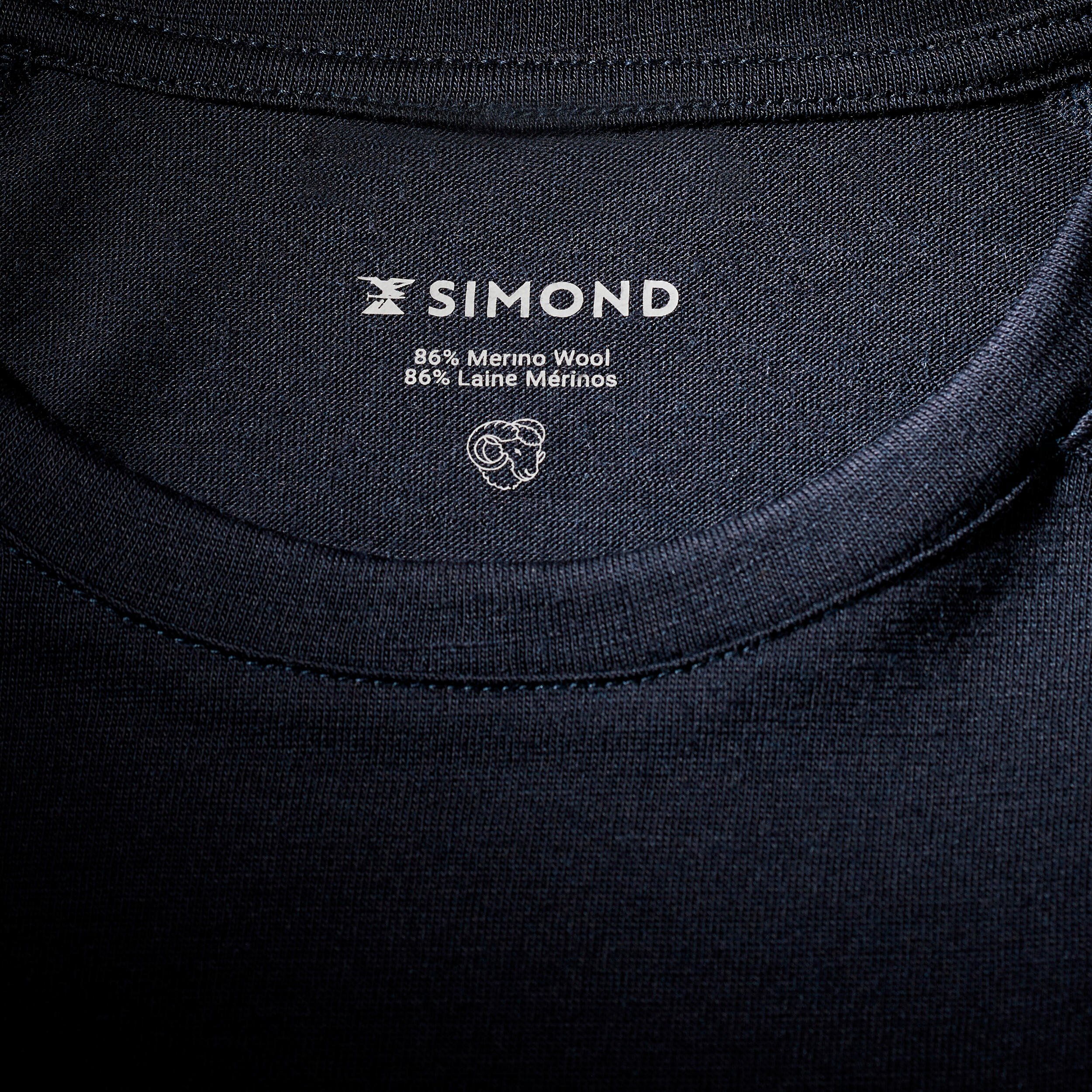 Women’s Merino Wool Long-Sleeved Shirt - SIMOND