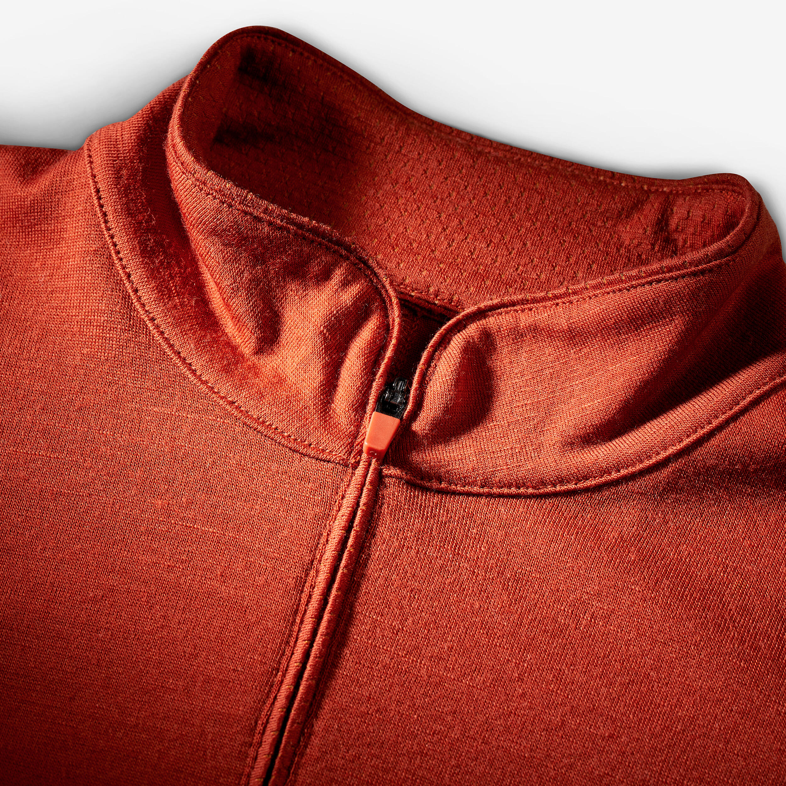 Merino Resist, Langarmshirt mit Reissverschlusskragen aus Merinowolle, Damen 6/7