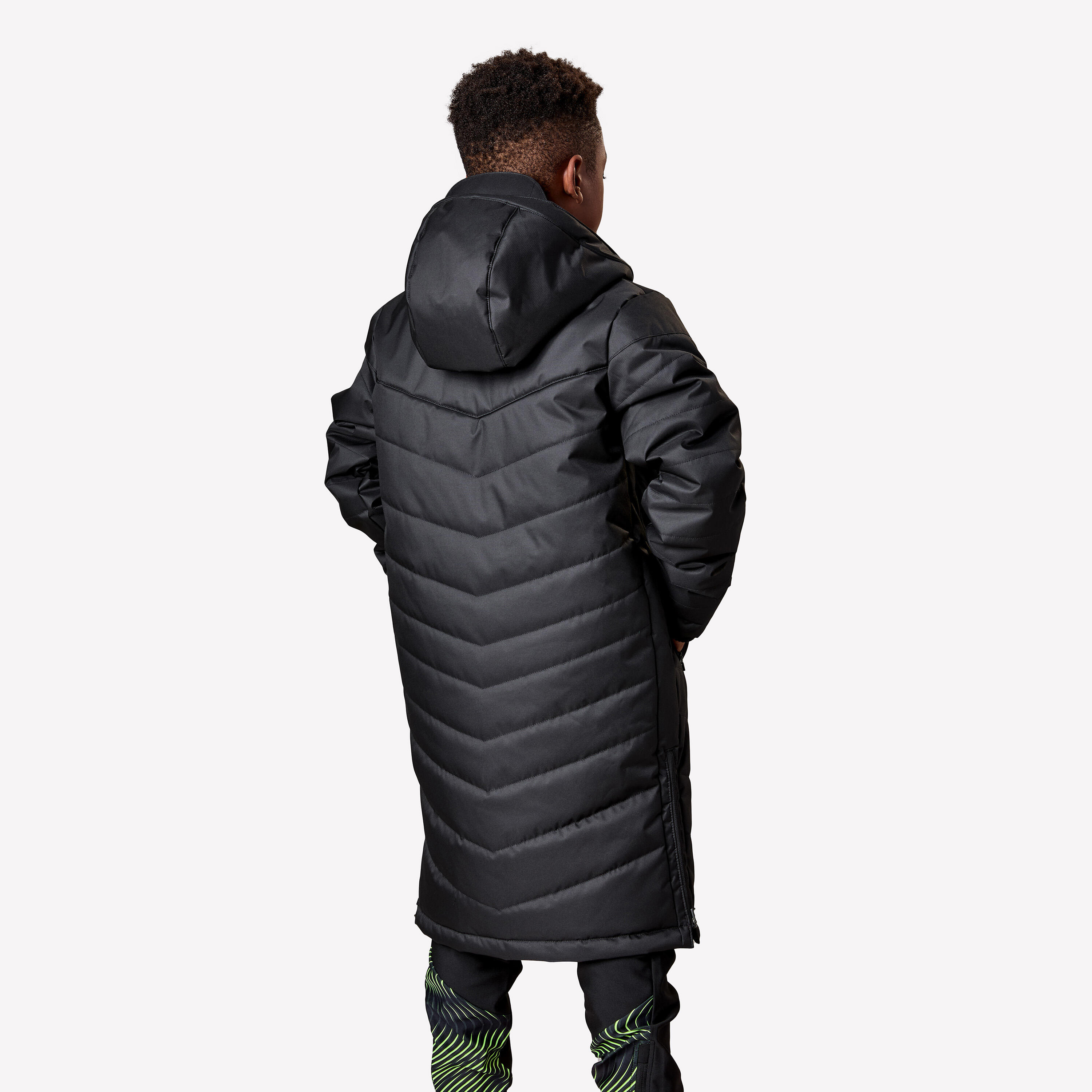KIPSTA - Geacă Parka Fotbal TRX Albastru Copii | Decathlon