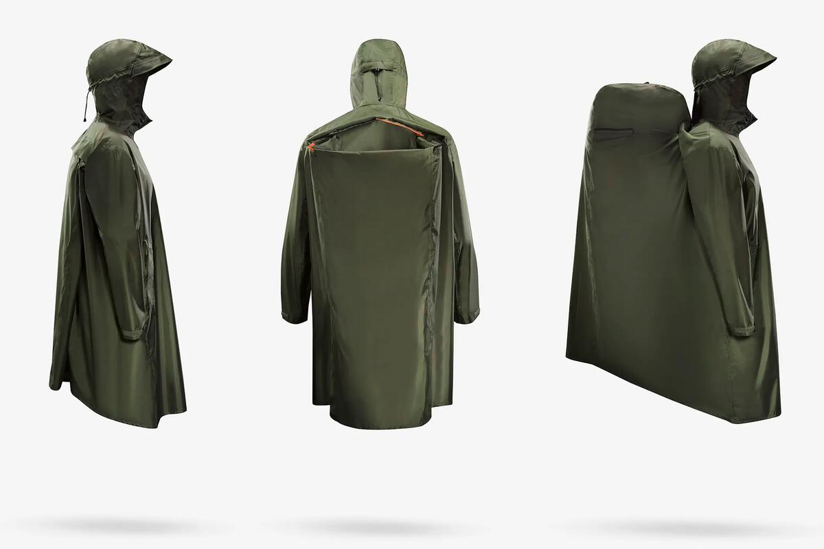 hiking poncho