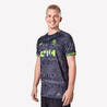 Men Short-Sleeved Football Jersey Shirt Viralto II - Black Neon
