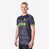 Men Short-Sleeved Football Jersey Shirt Viralto II - Black Neon