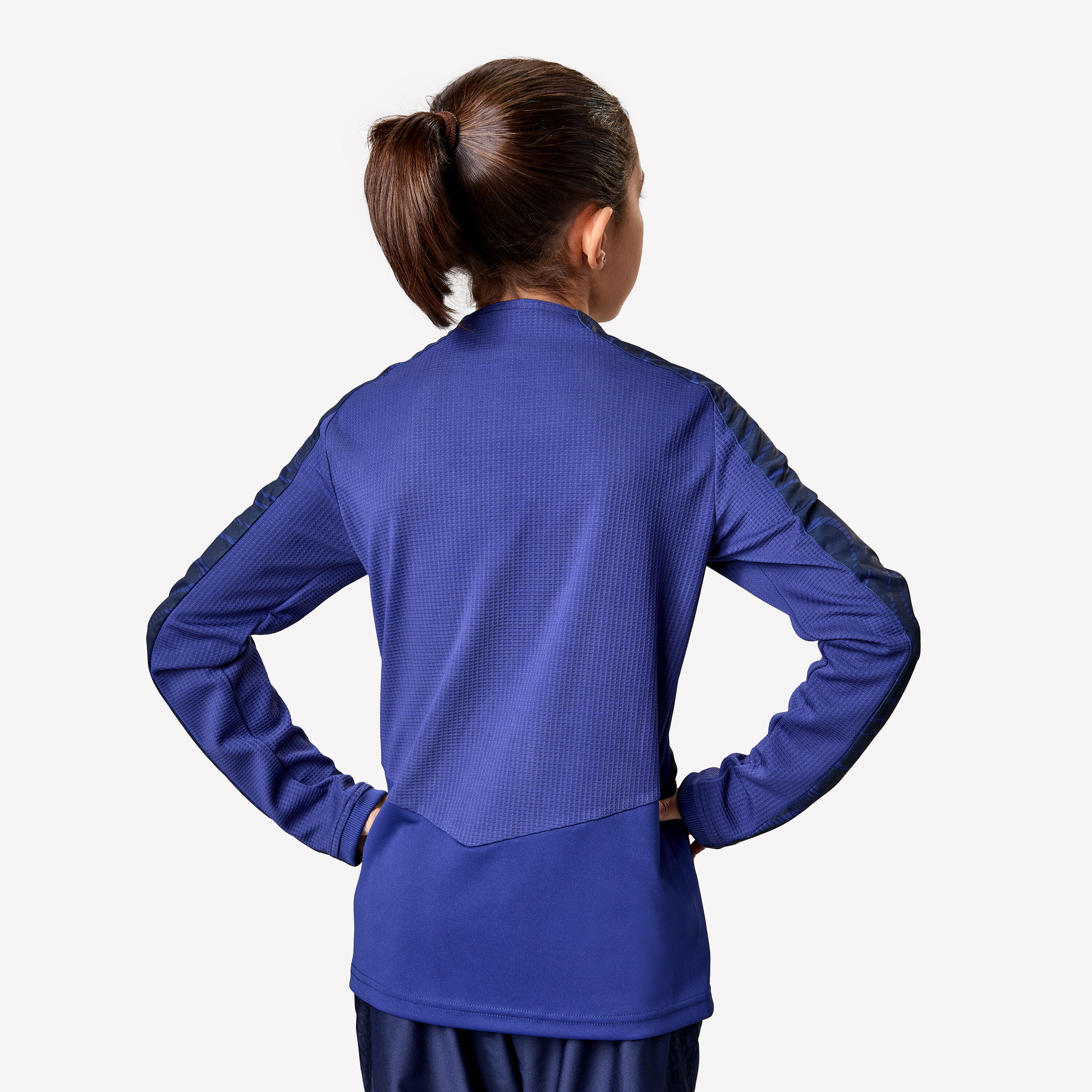 Maillot Viralto Junior Manches Longues TOPO LINES Bleu 3/5
