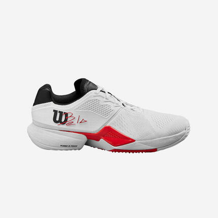 Zapatillas de pádel hombre - Wilson Bela Tour blanco rojo