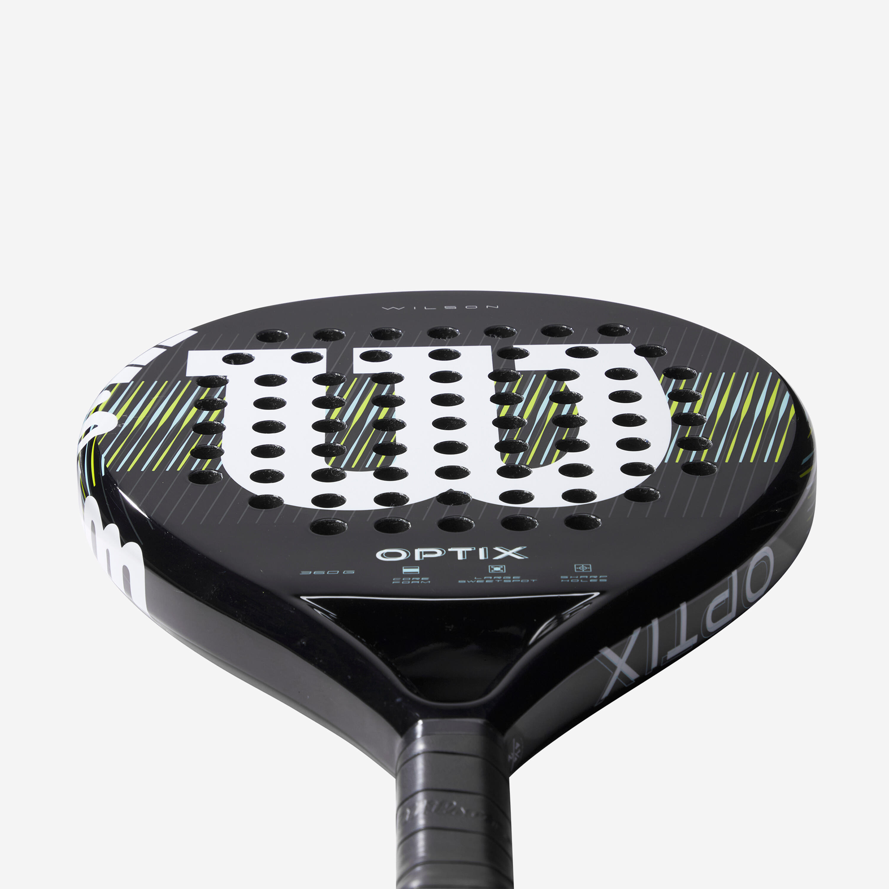 Raquette de padel adulte - Wilson Optix 25 noir 3/7