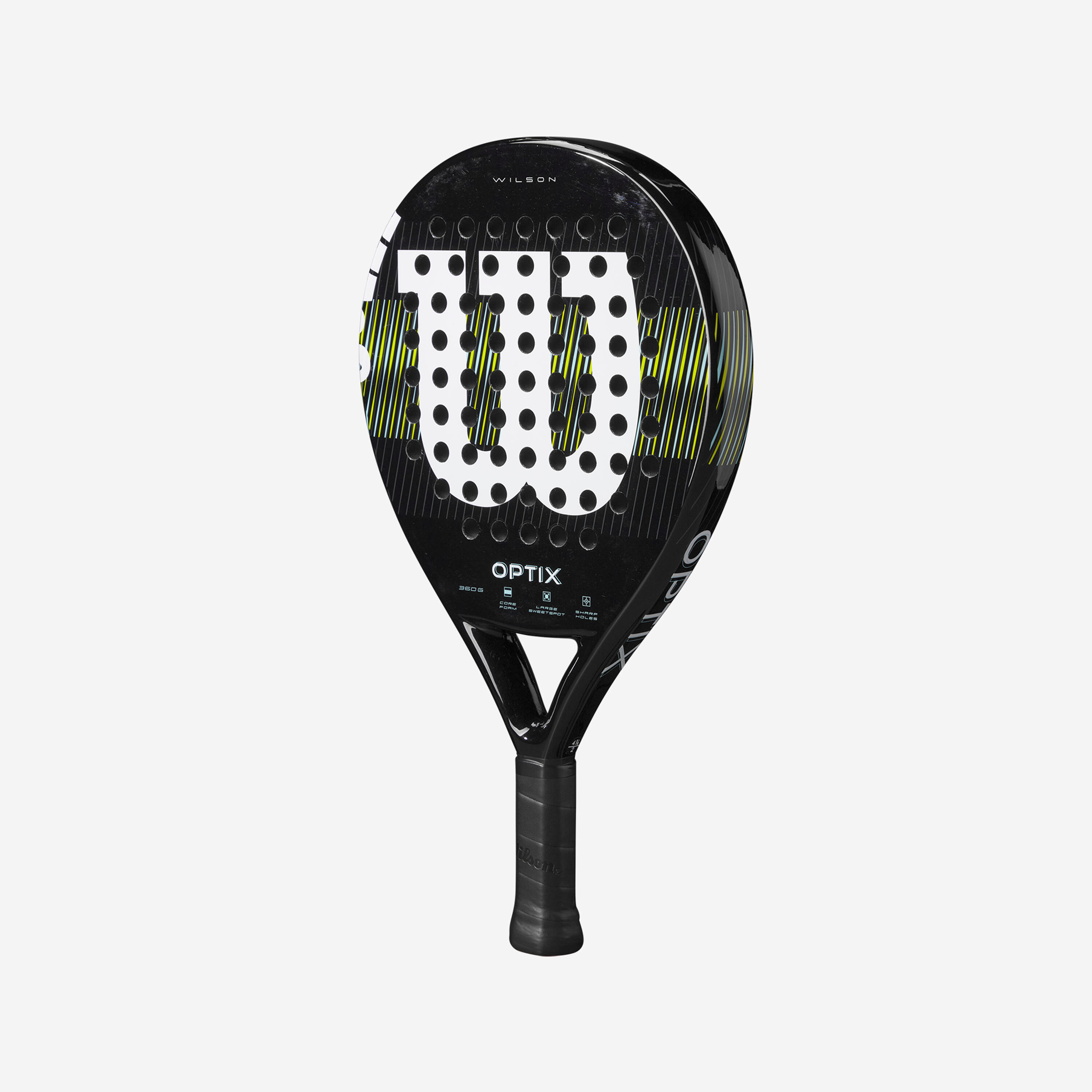 Raquette de padel adulte - Wilson Optix 25 noir 7/7