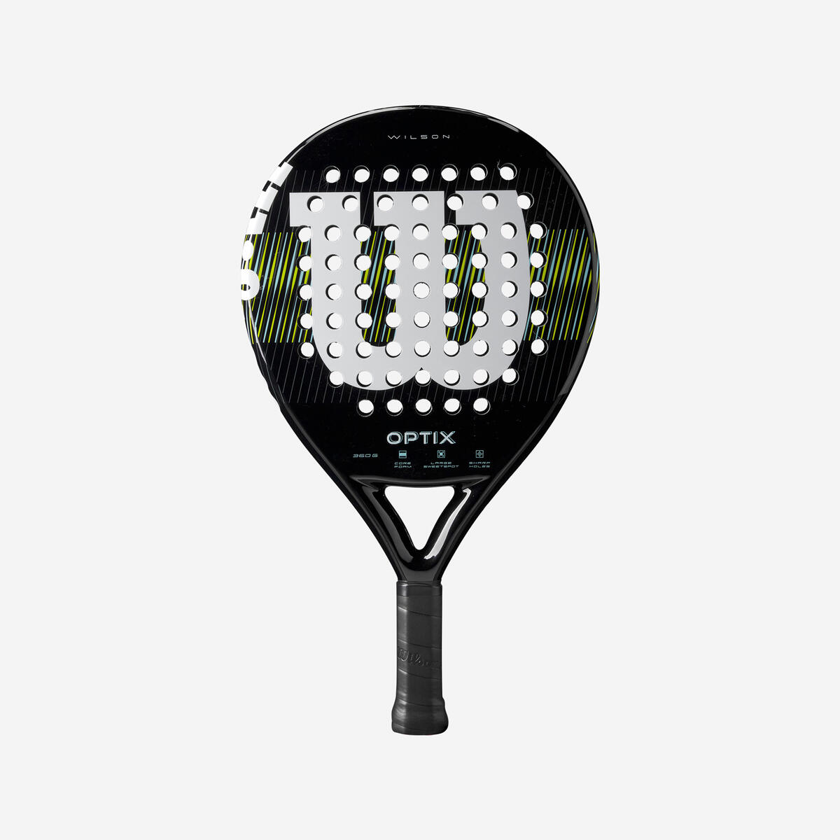 Raquette de padel adulte - Wilson Optix 25 noir
