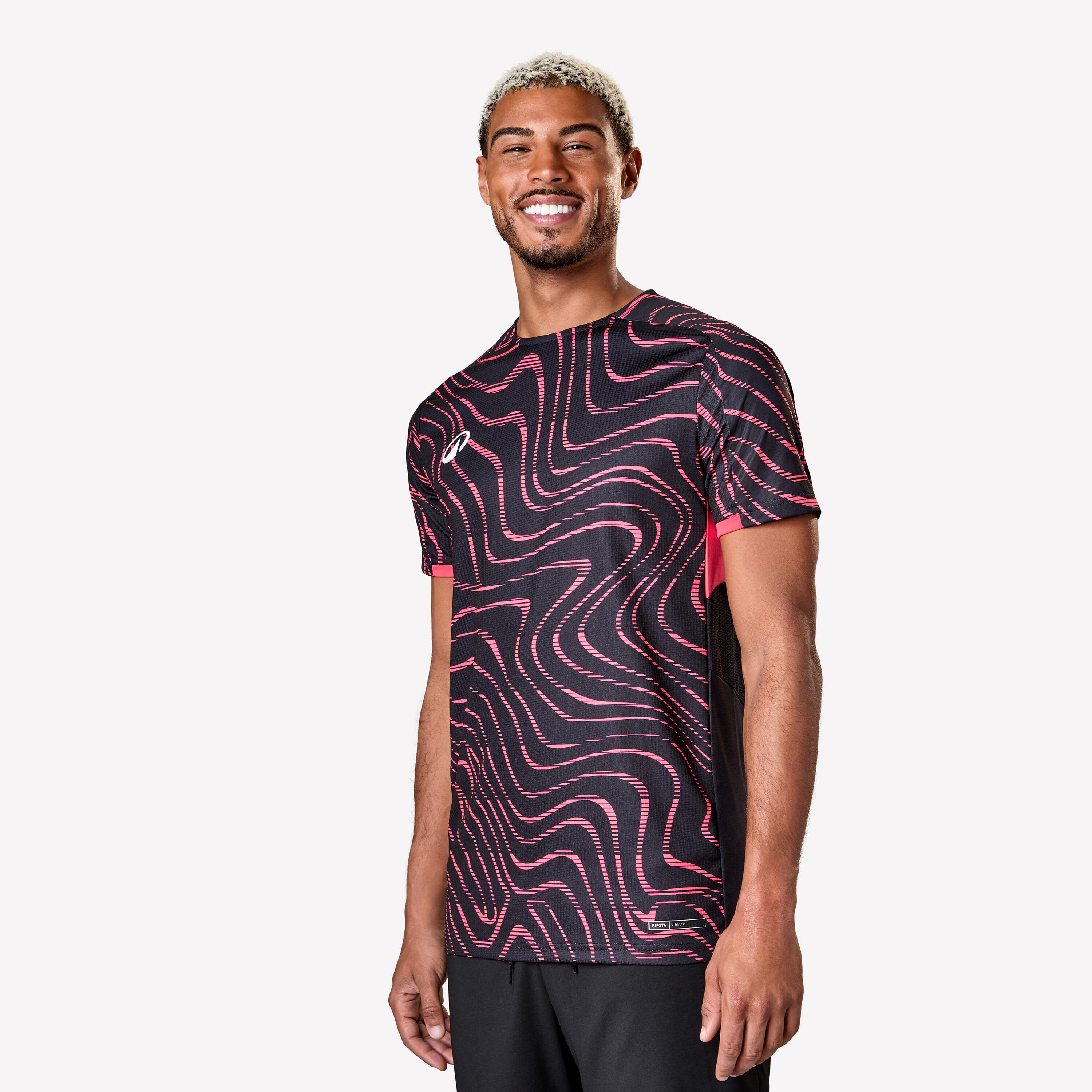 KIPSTA Damen/Herren Fussball Trikot kurzarm – VIRALTO Topo schwarz/neonrosa | 03608391915100 KIPSTA Damen/Herren Fussball Trikot kurzarm – VIRALTO Topo schwarz/neonrosa | 03608391915100