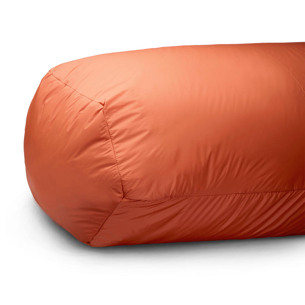 Sac de couchage de trekking 10°C jumelable et compact, MT500 synthétique