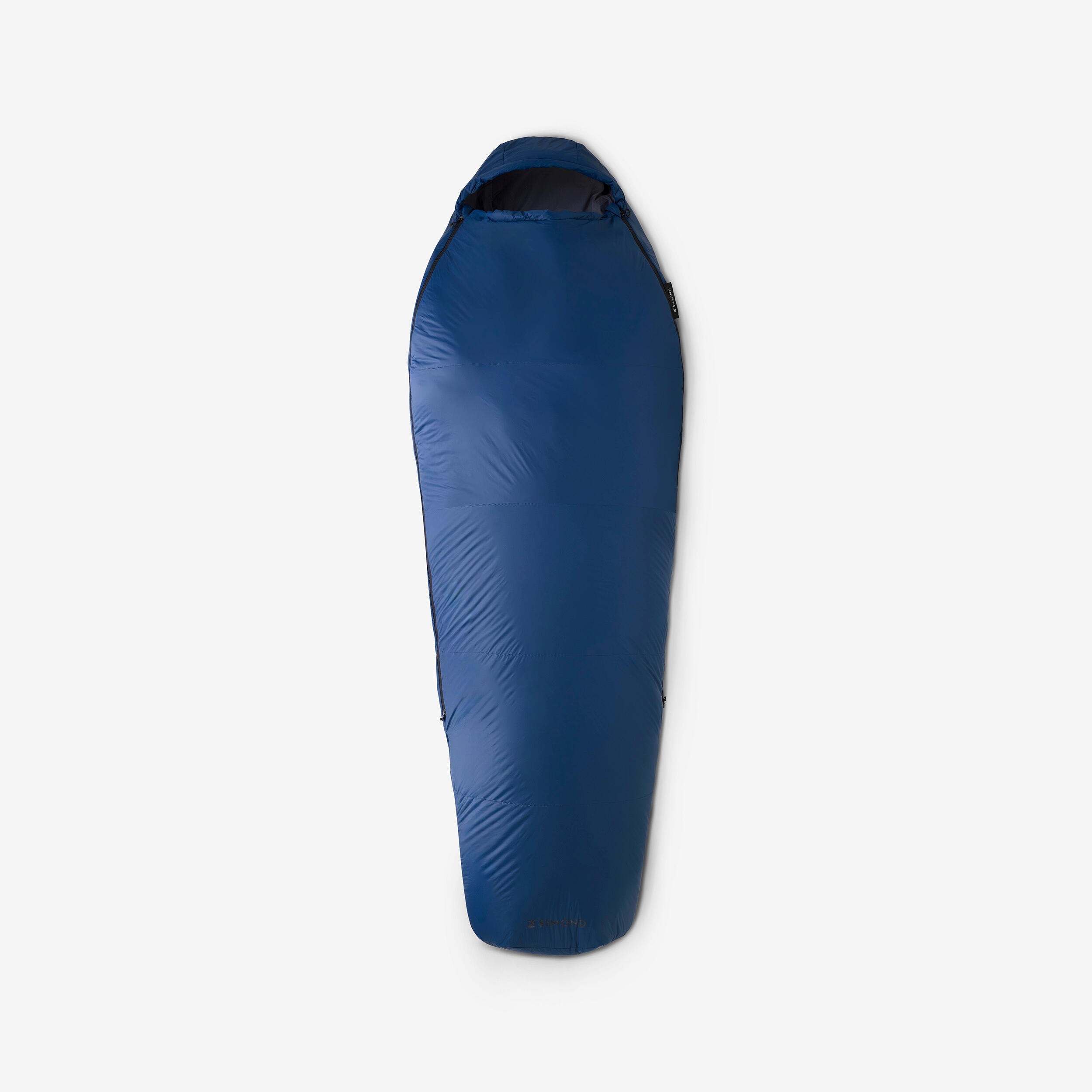 Hiking sleeping bag 15°C can be twinned and compact, MT500 synthetic