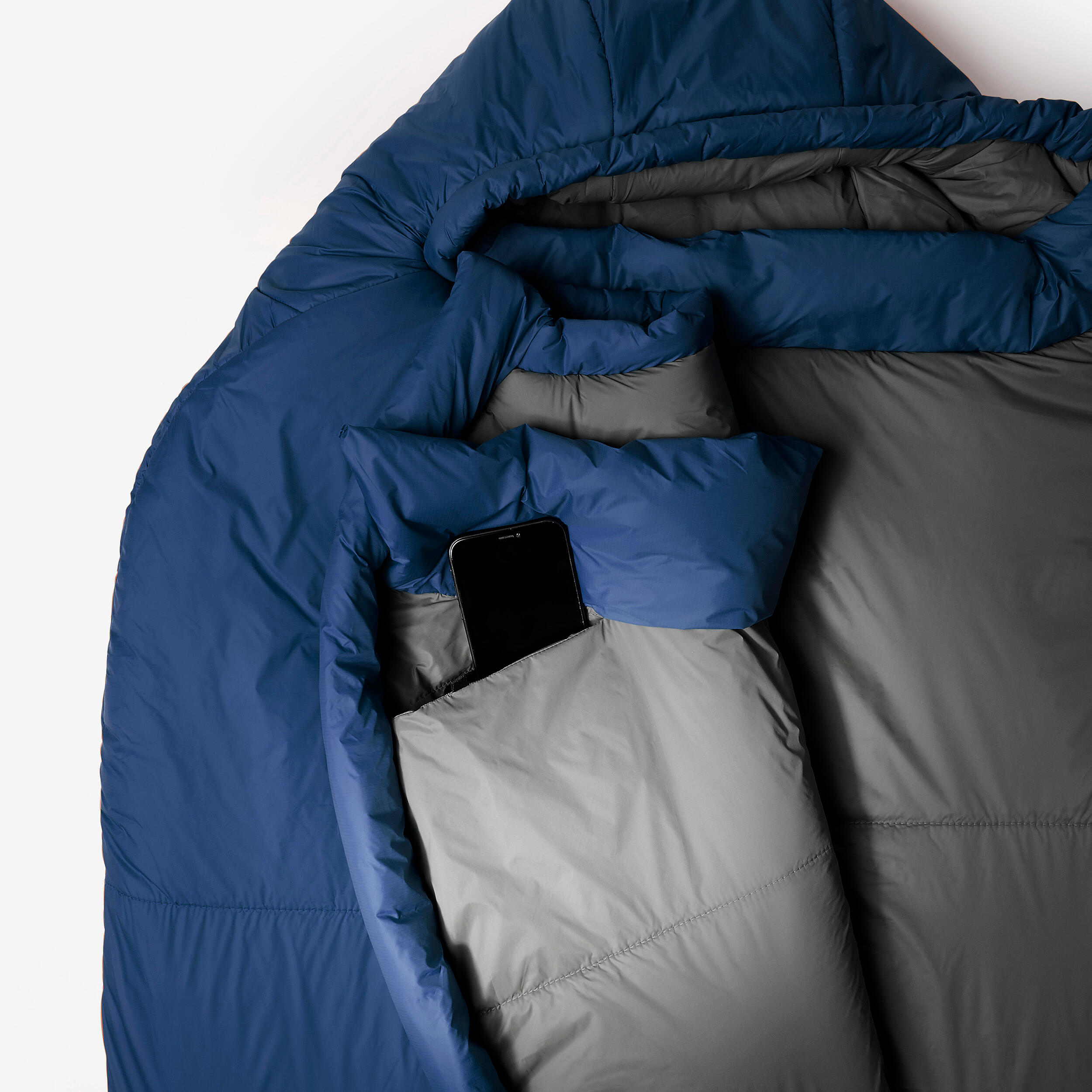 Slaapzak voor trekking MT500 15°C synthetisch 5/6