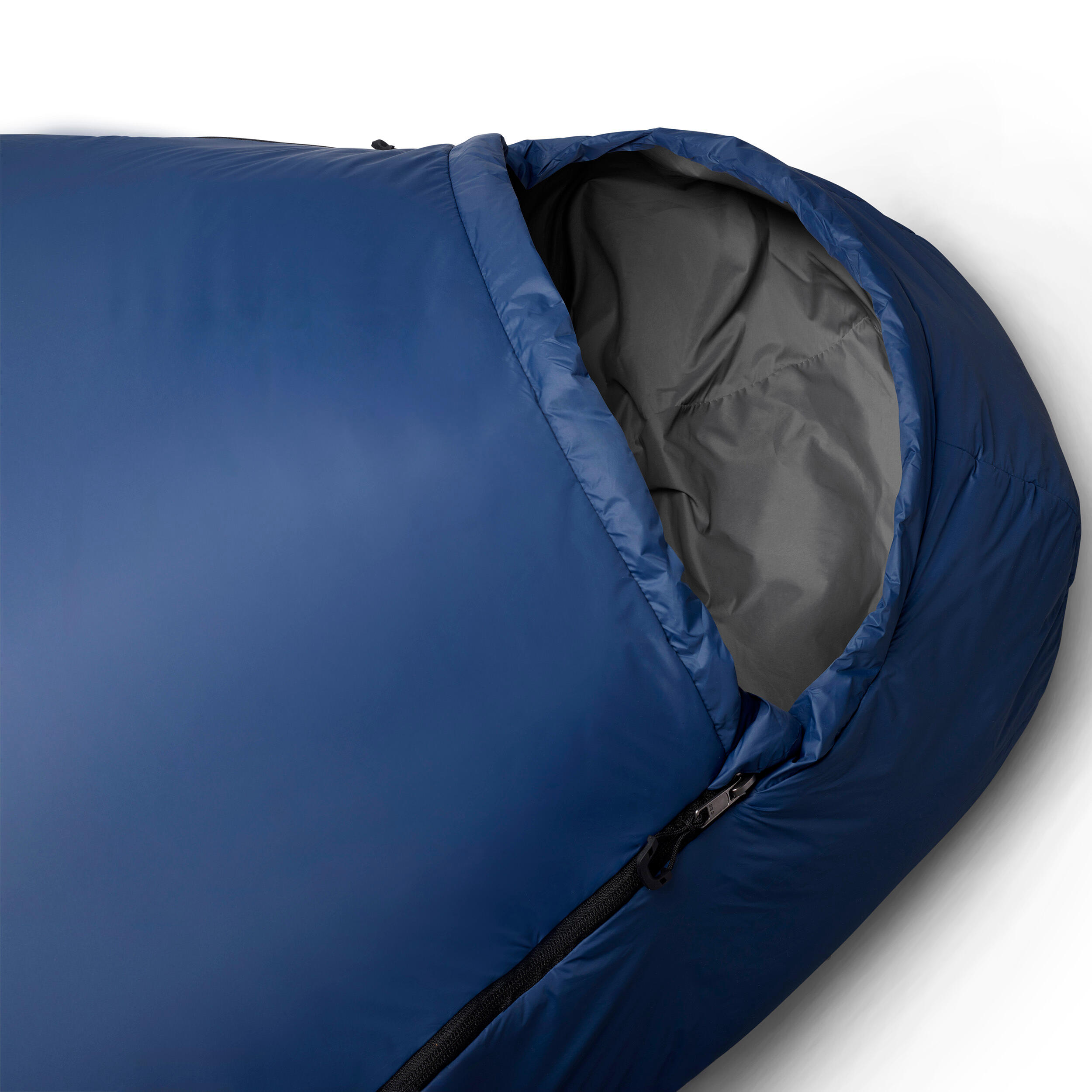 Compact Zip-Together Synthetic Sleeping Bag 15°C, MT 500 - FORCLAZ